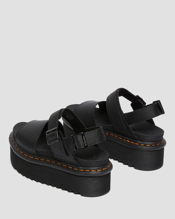 VOSS QUADVoss Quad Leren Platform Sandalen met band Dr. Martens