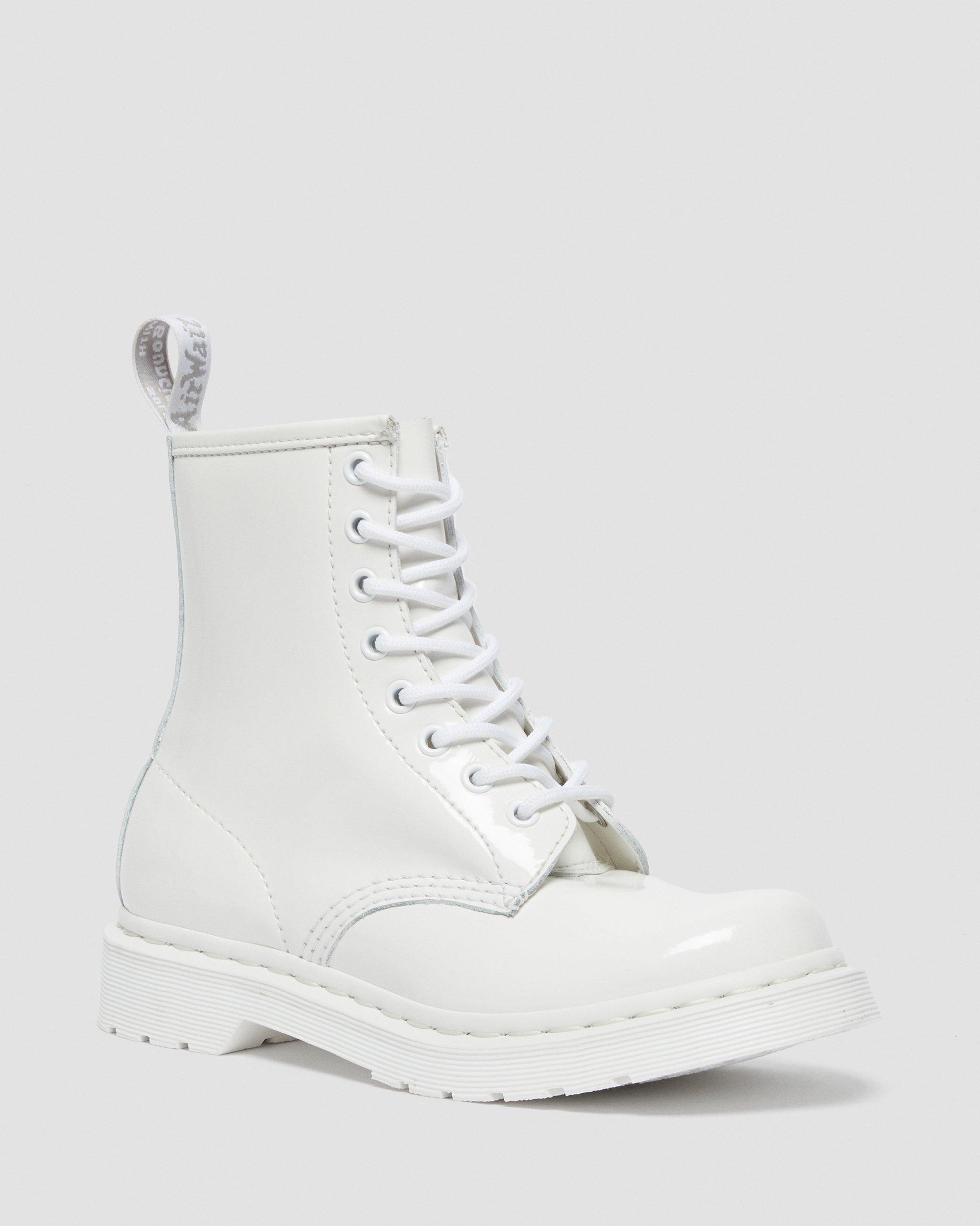 Dr martens 2025 1460 white patent