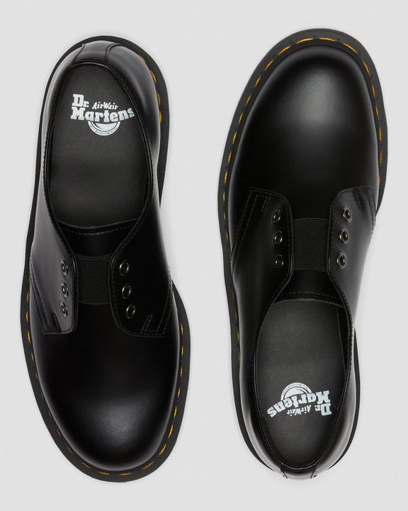 1461 Elastic Smooth Leather Oxford Shoes in Black | Dr. Martens 1461 Elastic Smooth Leather Oxford Shoes in Black | Dr. Martens