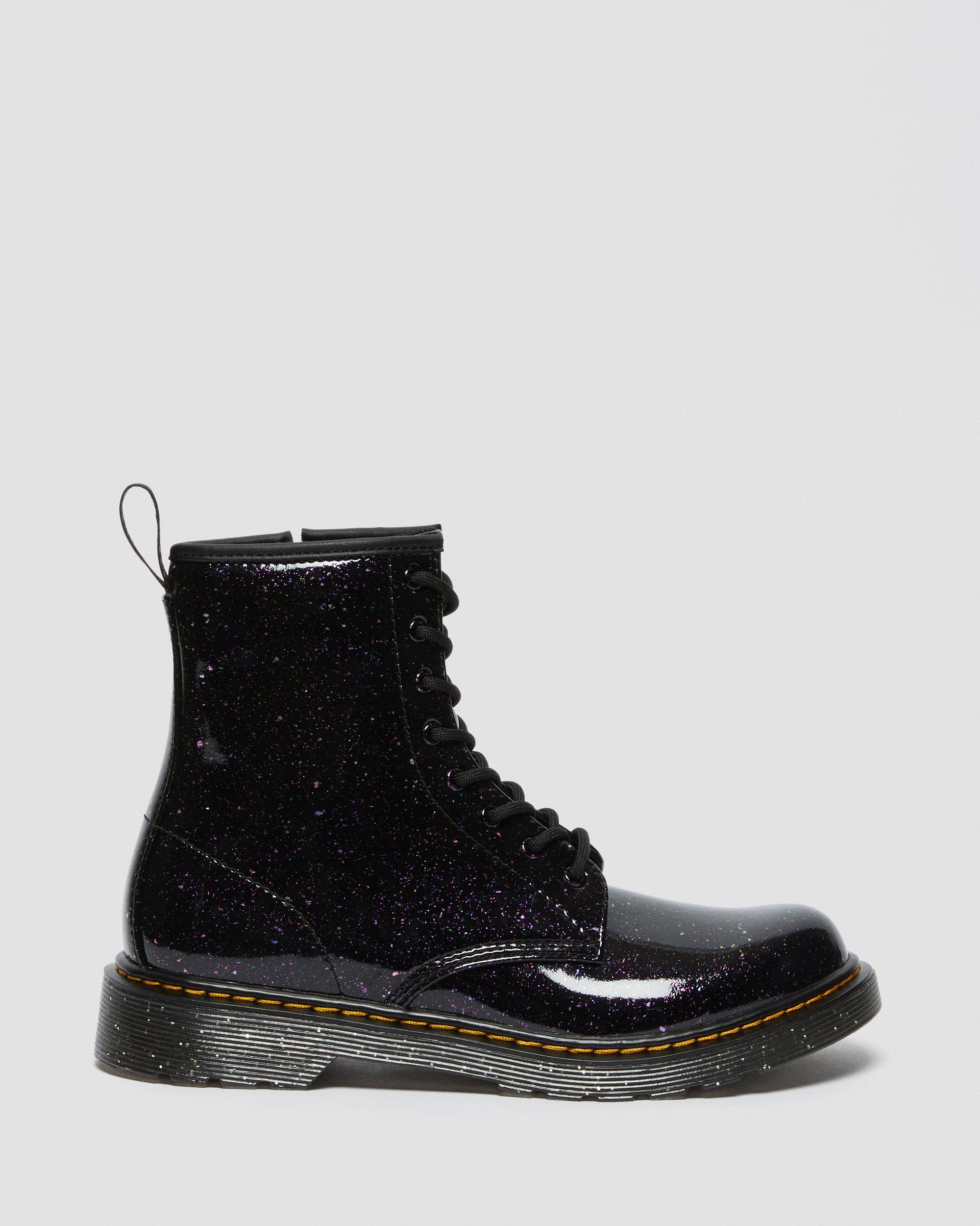 dr martens purple cosmic glitter