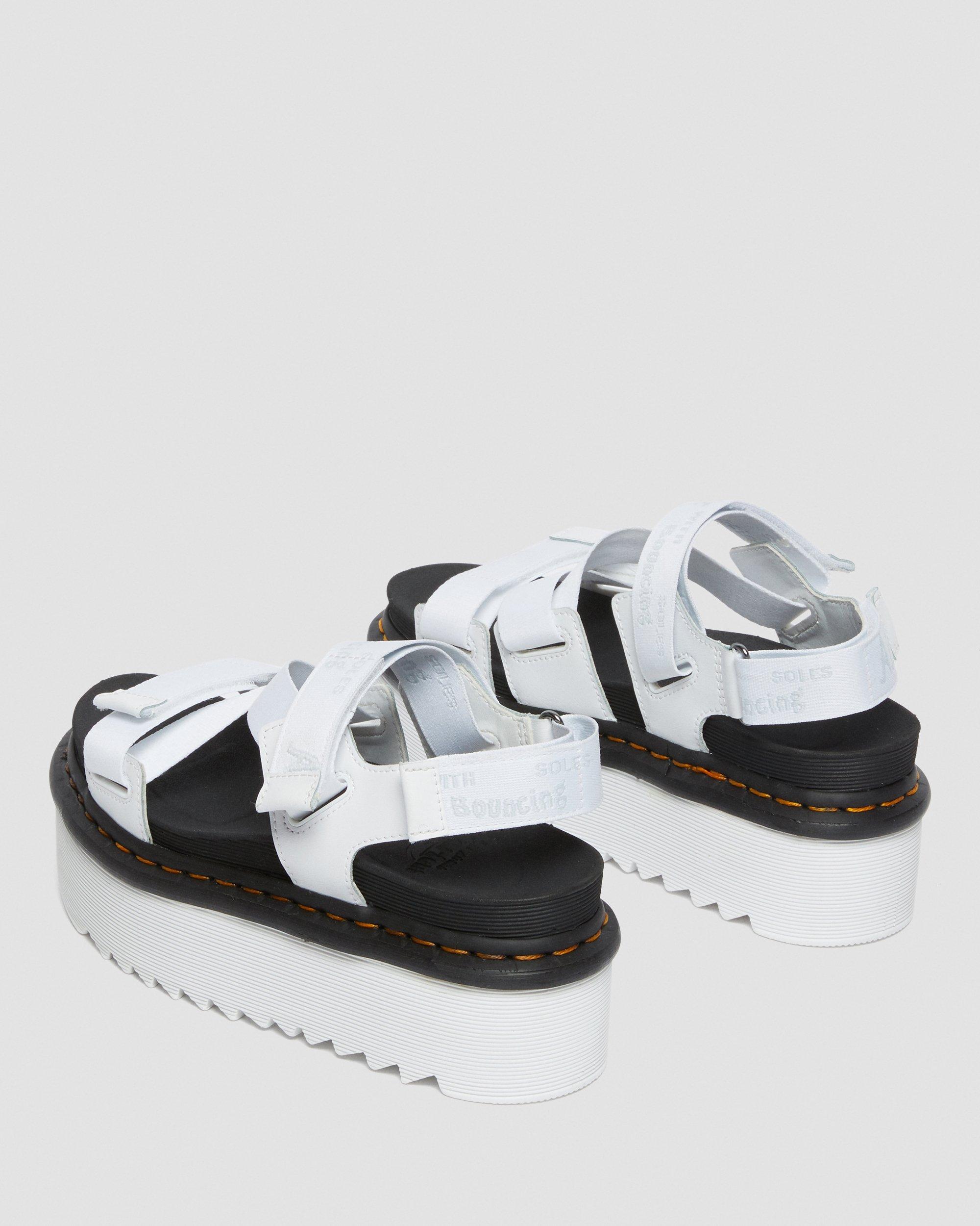 Kimber Logo Strap Platform Sandals | Dr. Martens