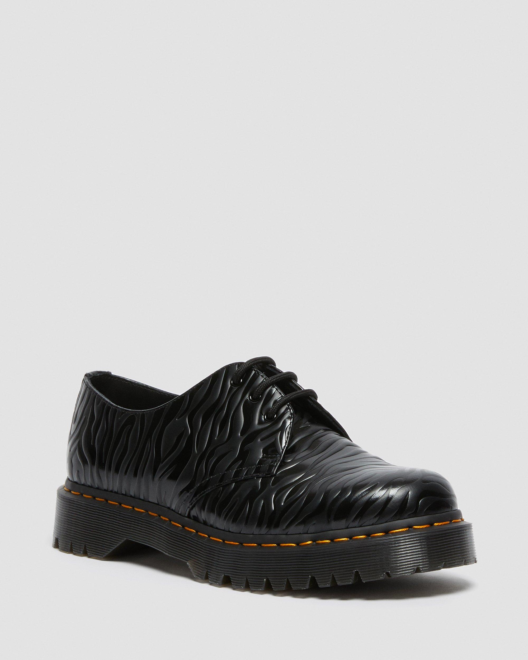 1461 Bex Zebra Emboss Leather Oxford Shoes | Dr. Martens