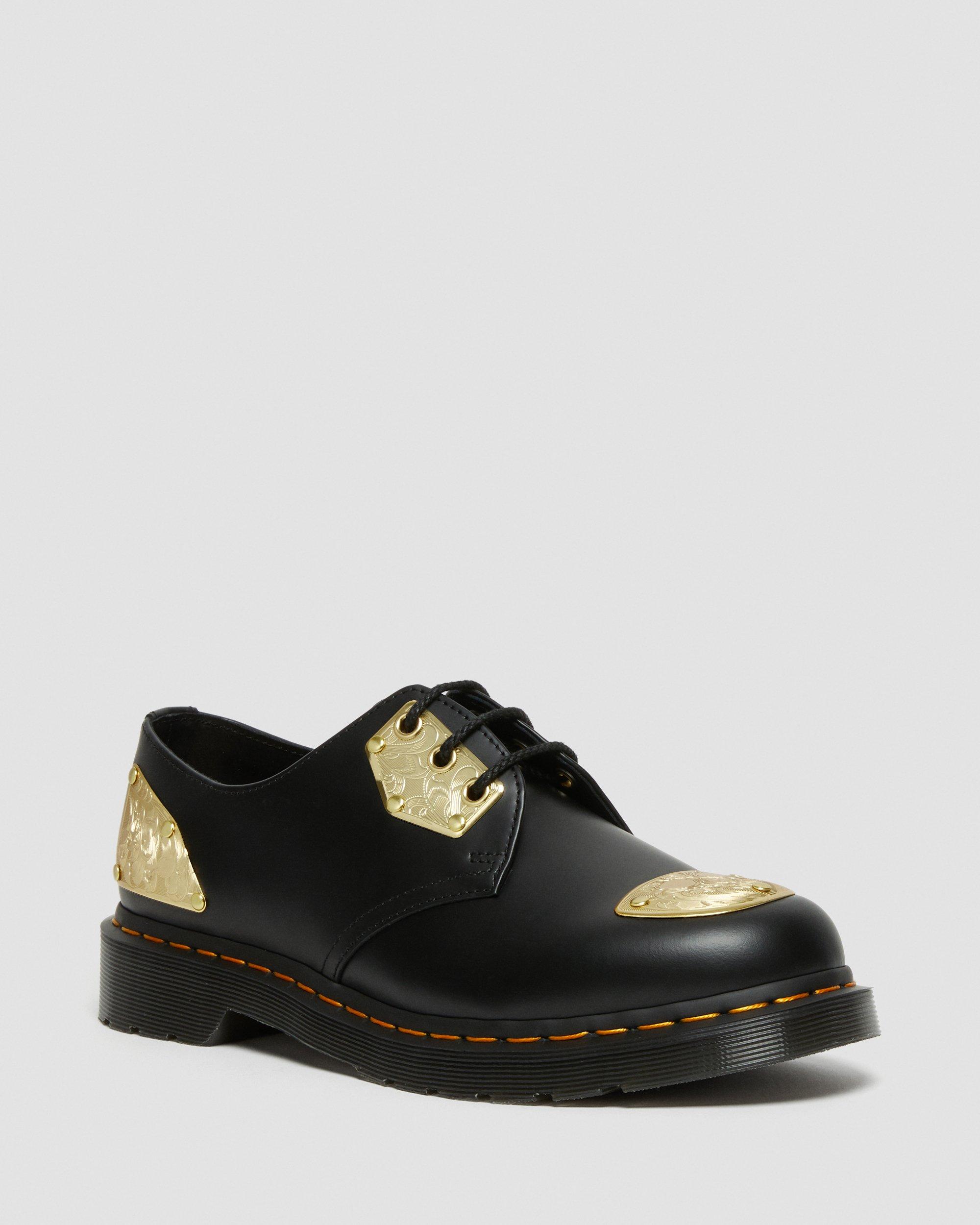 King Nerd 1461 Leather Oxford Shoes in Black | Dr. Martens