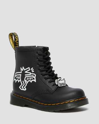 Toddler Keith Haring 1460 Leather Lace Up Boots