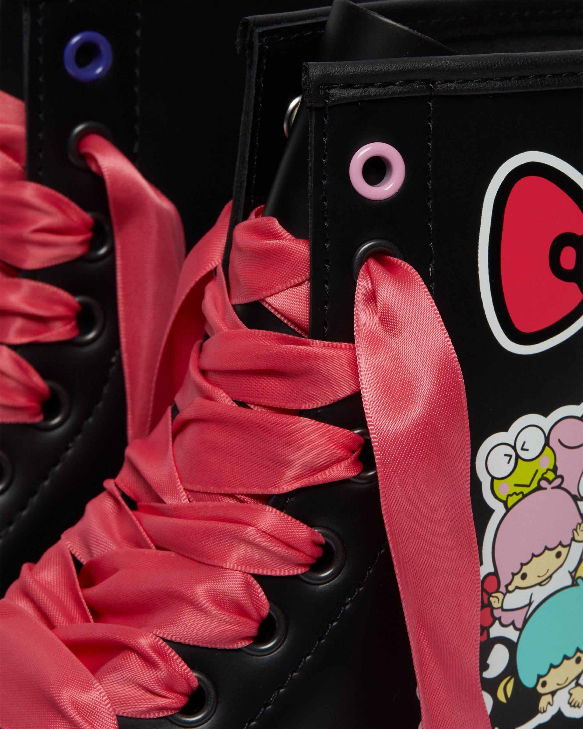 Hello Kitty & Friends 1460 Smooth Leather Lace Up Boots
