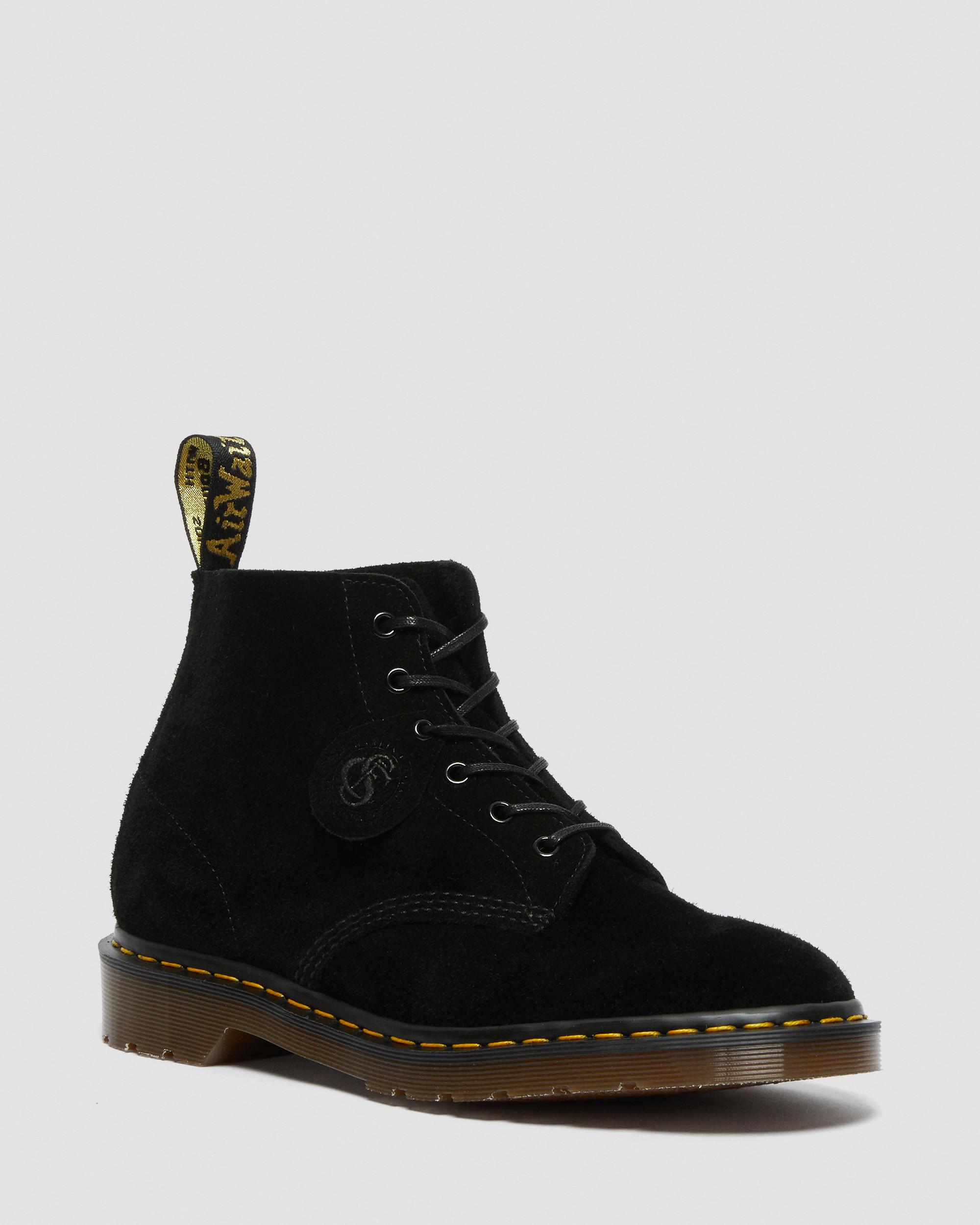 101 Suede Ankle Boots in Black | Dr. Martens