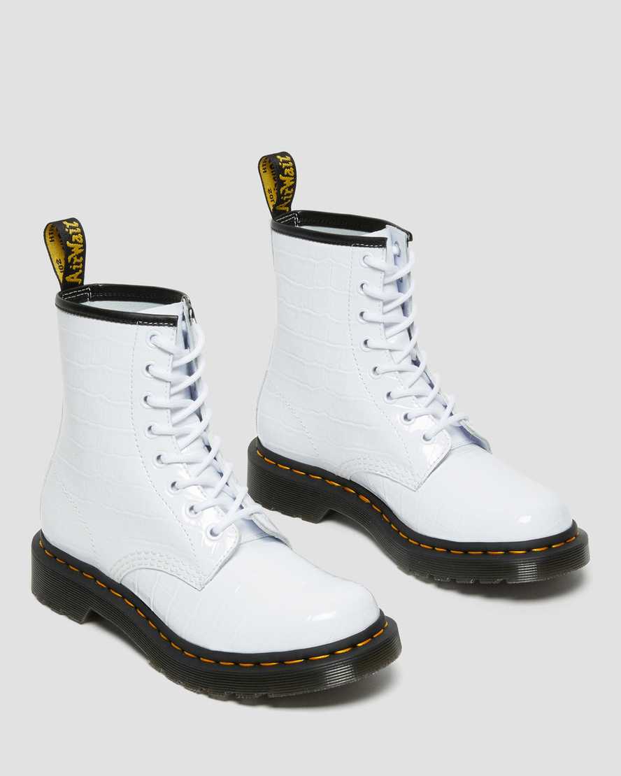 https://i1.adis.ws/i/drmartens/26855100.88.jpg?$large$1460 Women's Patent Croc Emboss Leather Boots | Dr Martens