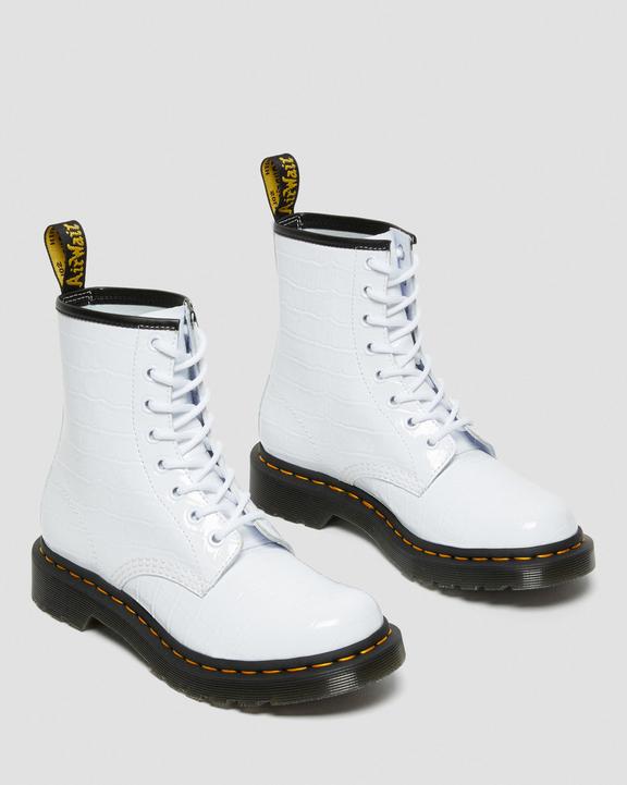 https://i1.adis.ws/i/drmartens/26855100.88.jpg?$large$1460 Women's Patent Croc Emboss Leather Boots Dr. Martens