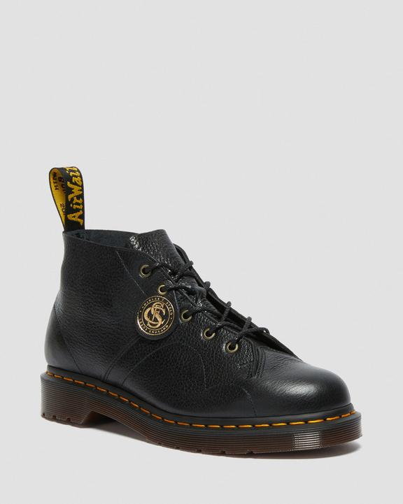 Church Buckingham Leather Monkey Boots in Black | Dr. Martens Church Buckingham Leather Monkey Boots in Black | Dr. Martens
