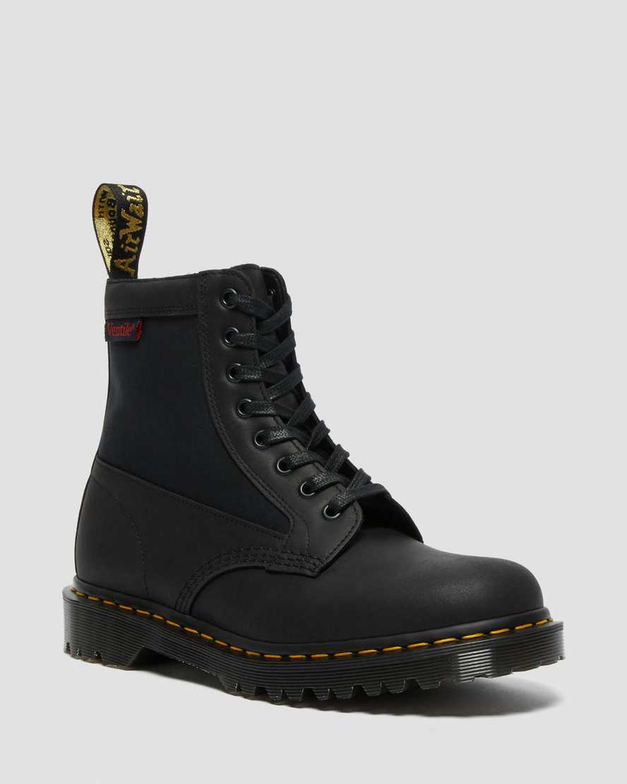 1460 Panel Leather + Ventile® Lace Up Boots1460 Panel Made in England Leather Lace Up Boots | Dr Martens