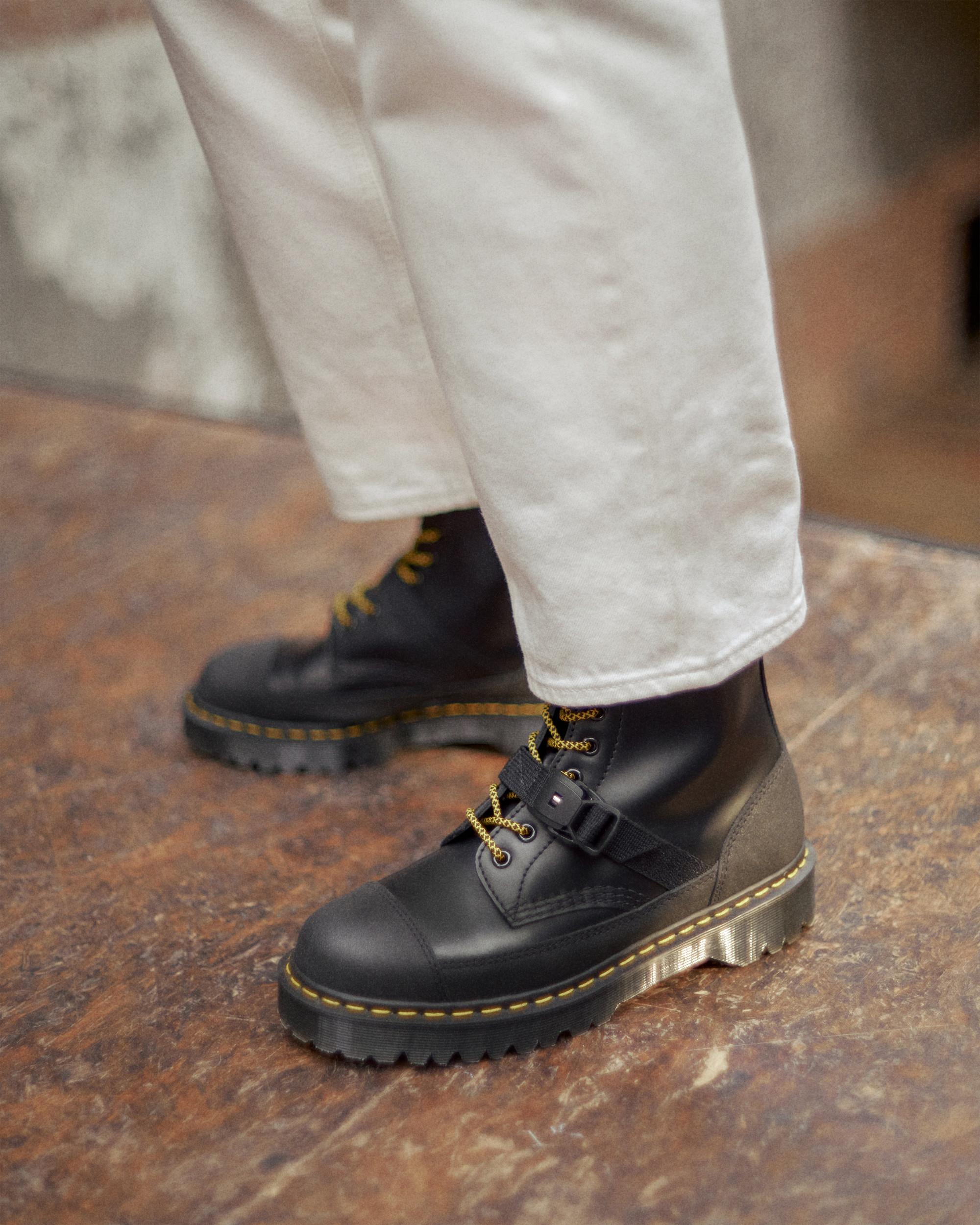 1460 Tech Smooth Leather Ankle Boot