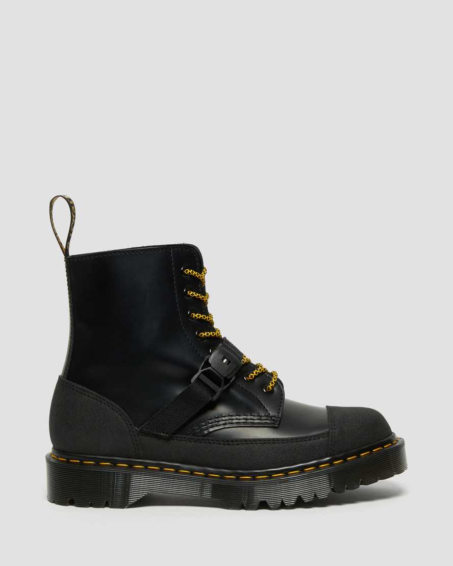 1460 Tech Smooth Leather Ankle Boots1460 Bex Tech Made in England Leather Lace Up Boots Dr. Martens