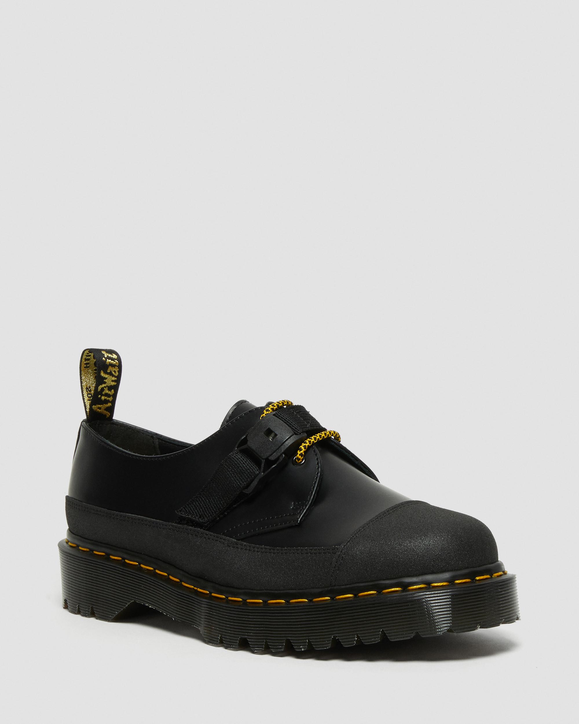 新品未使用 Dr.Martens 1461 UK5 1461 Made In England Bex Tech Smooth Leather Oxford Shoes in BLACK