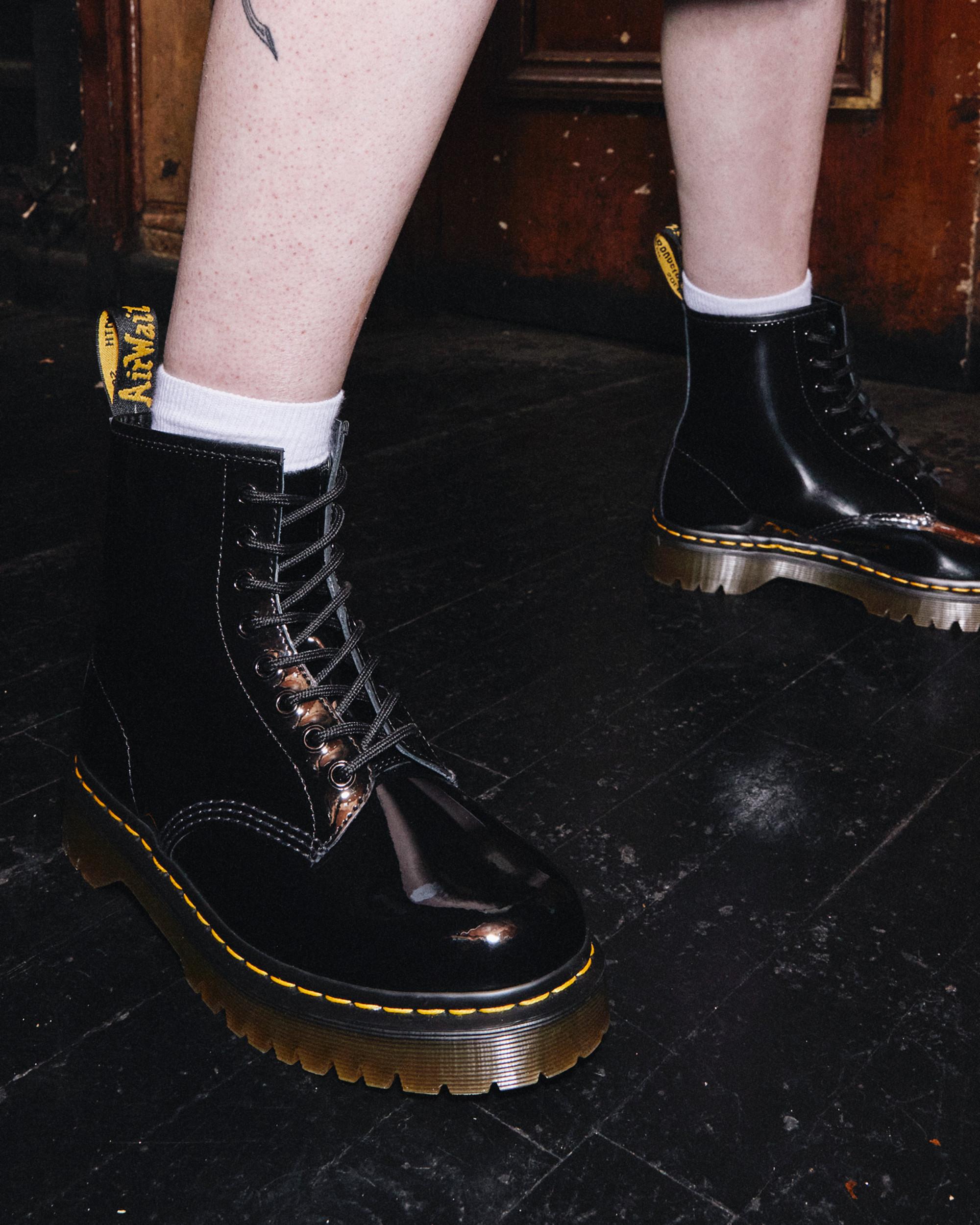 dr martens patent leather