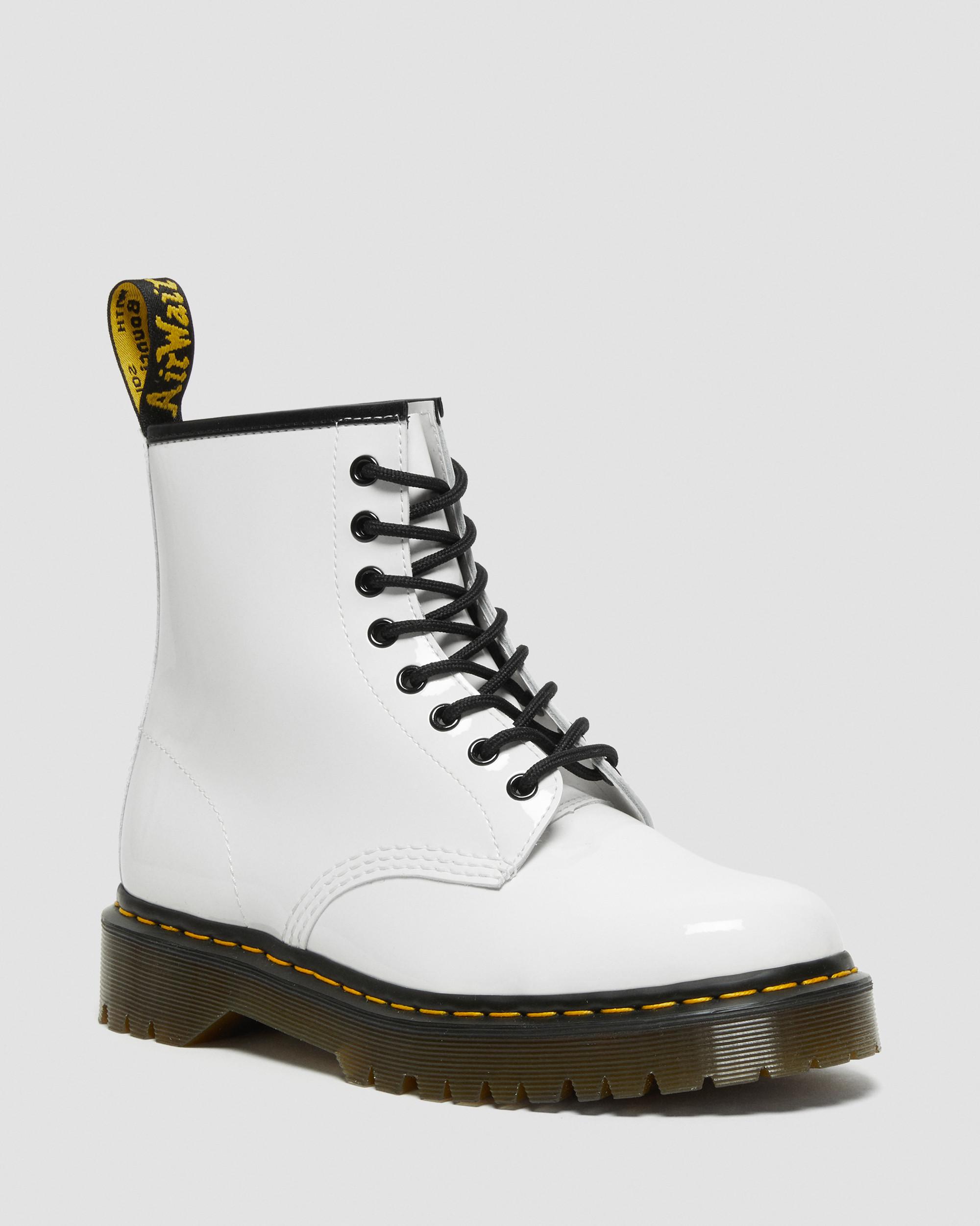 1460 Bex Patent Leather Lace Up Boots | Dr. Martens