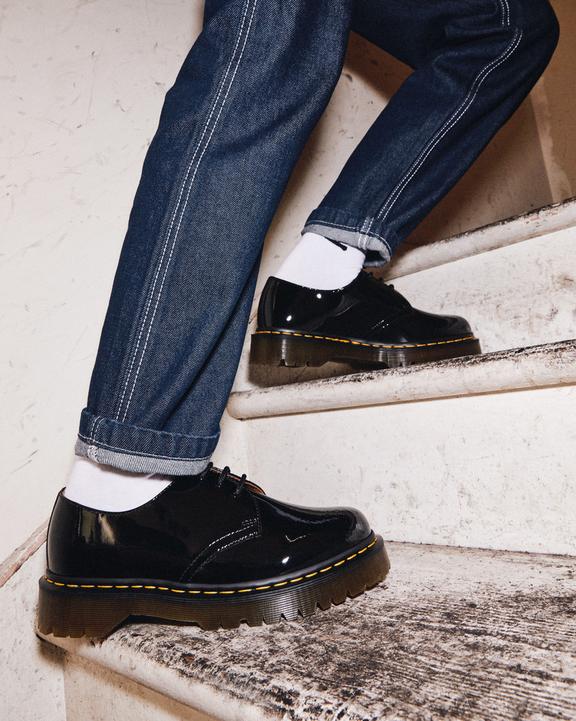 1461 Bex Patent Leather Shoes in Black | Dr. Martens