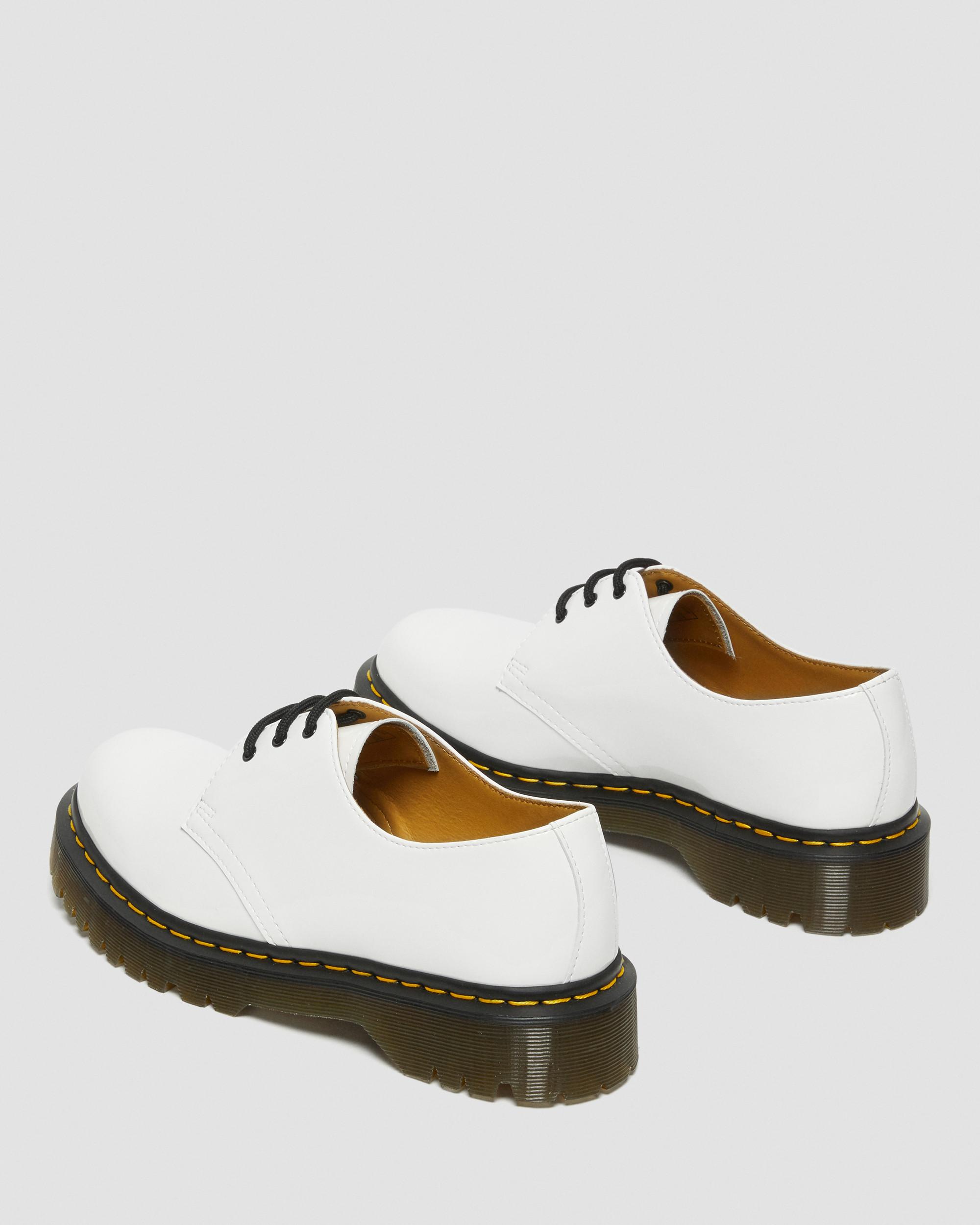 1461 Bex Patent Leather Oxford Shoes in WHITE | Dr. Martens™