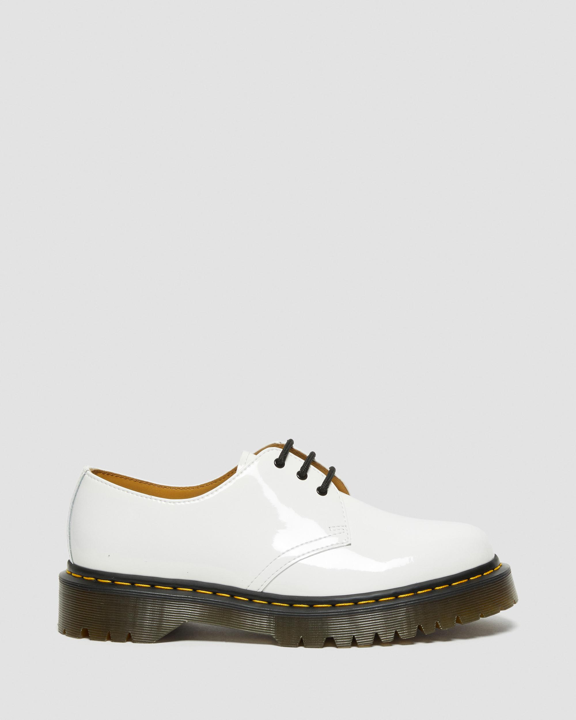 1461 Bex Patent Leather Shoes in WHITE | Dr. Martens™