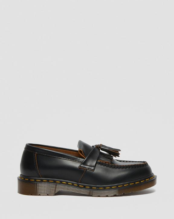 Adrian Made in England Quilon Leather Tassel Loafers in Adrian Made in England Quilon Leather Tassel Loafers in