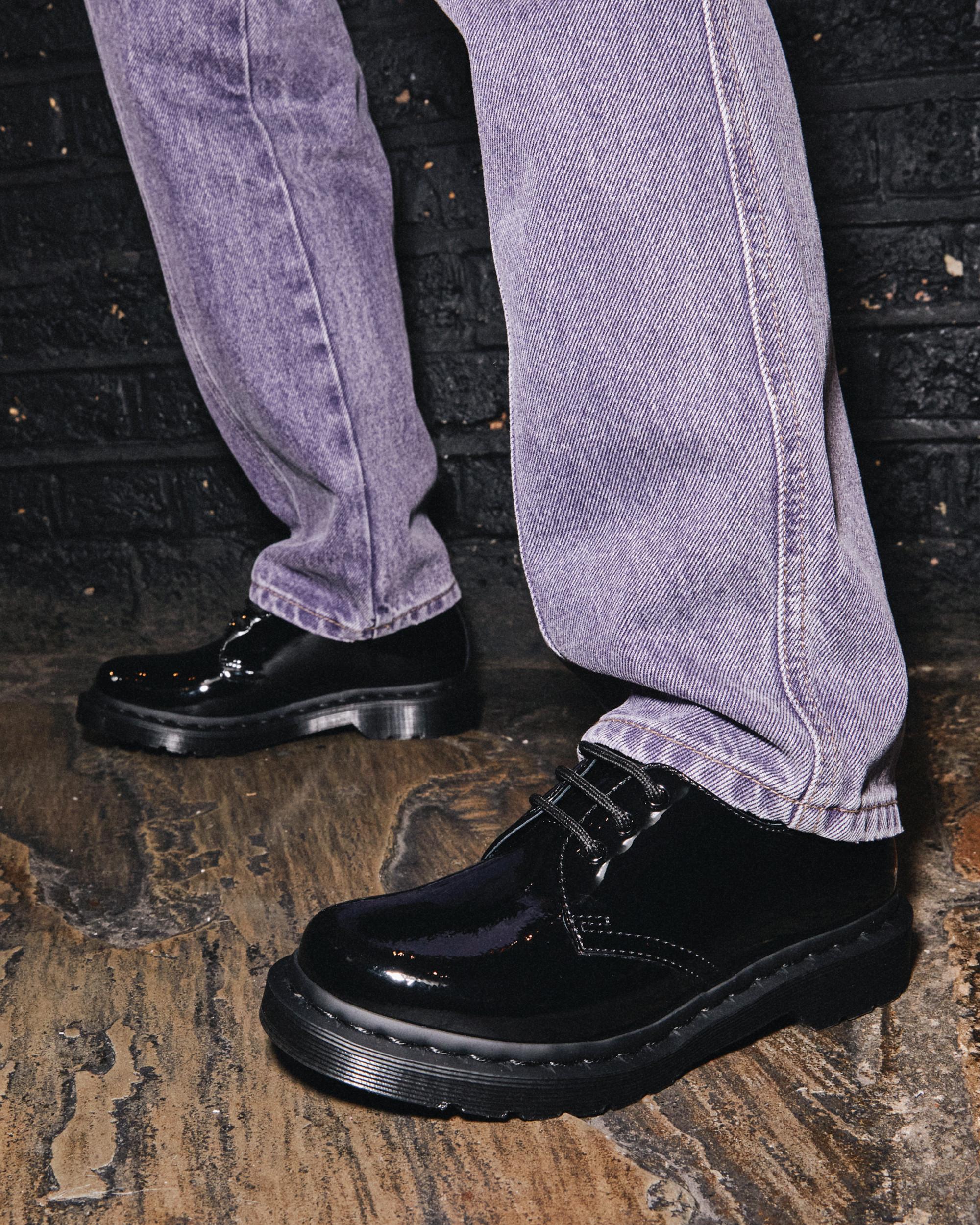 1461 Mono Patent Leather Shoes in BLACK | Dr. Martens™