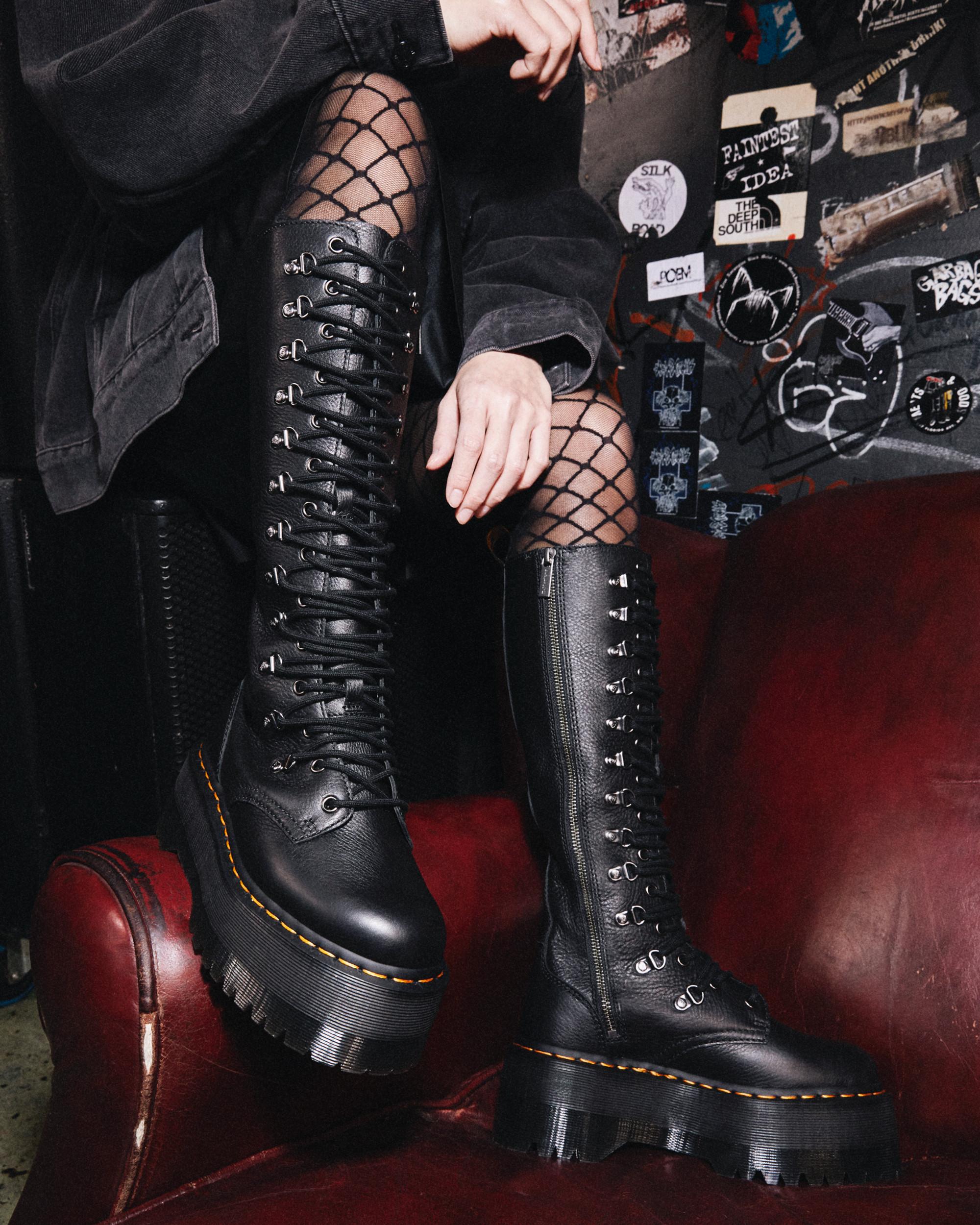 womens black thigh boots