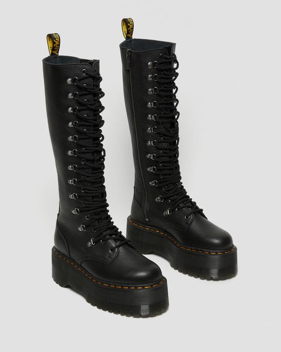 1B60 MAX HDW1B60 Max Hardware Leather Extra High Boots Dr. Martens