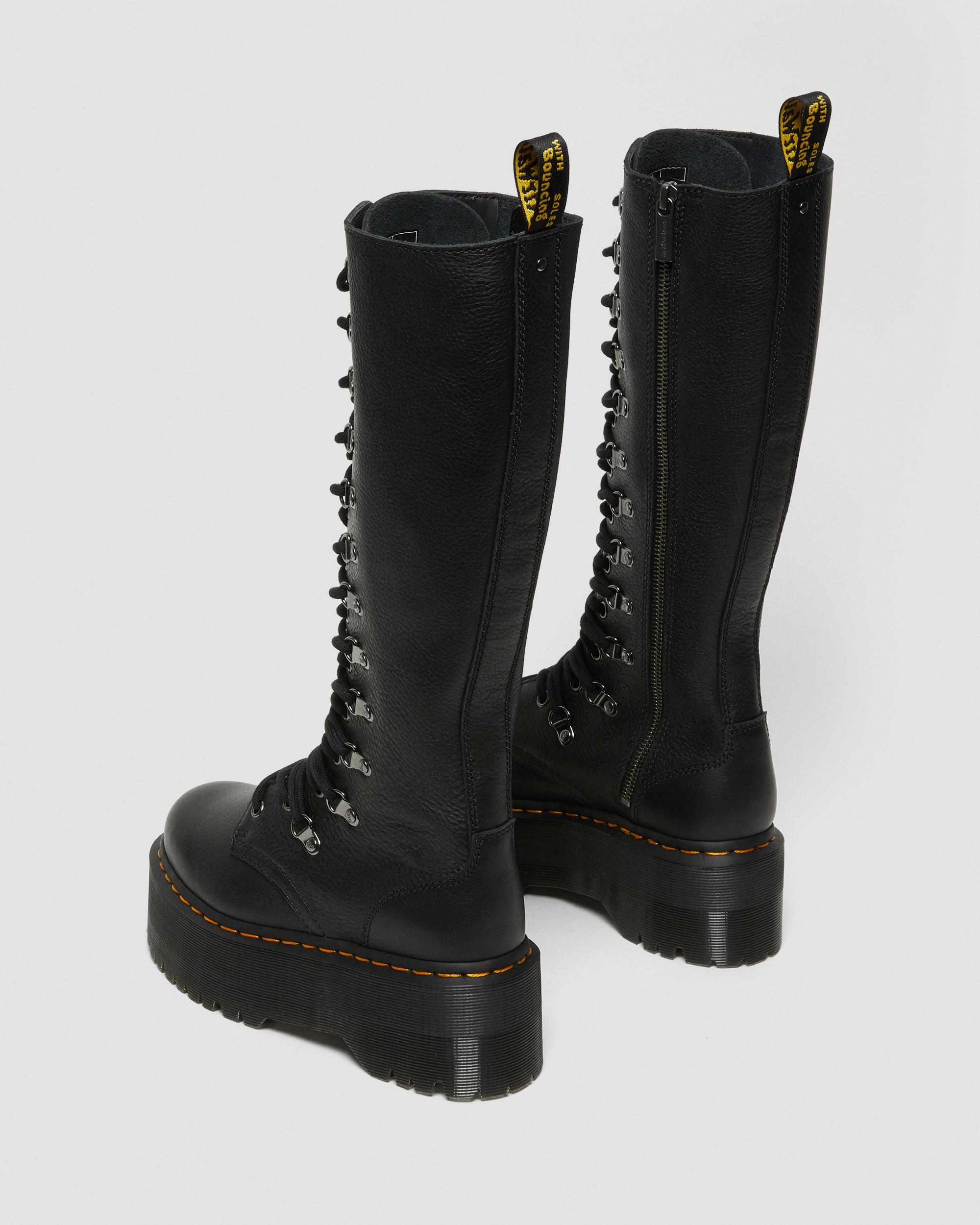 1B60 Max Hardware Leather Knee High Boots | Dr. Martens