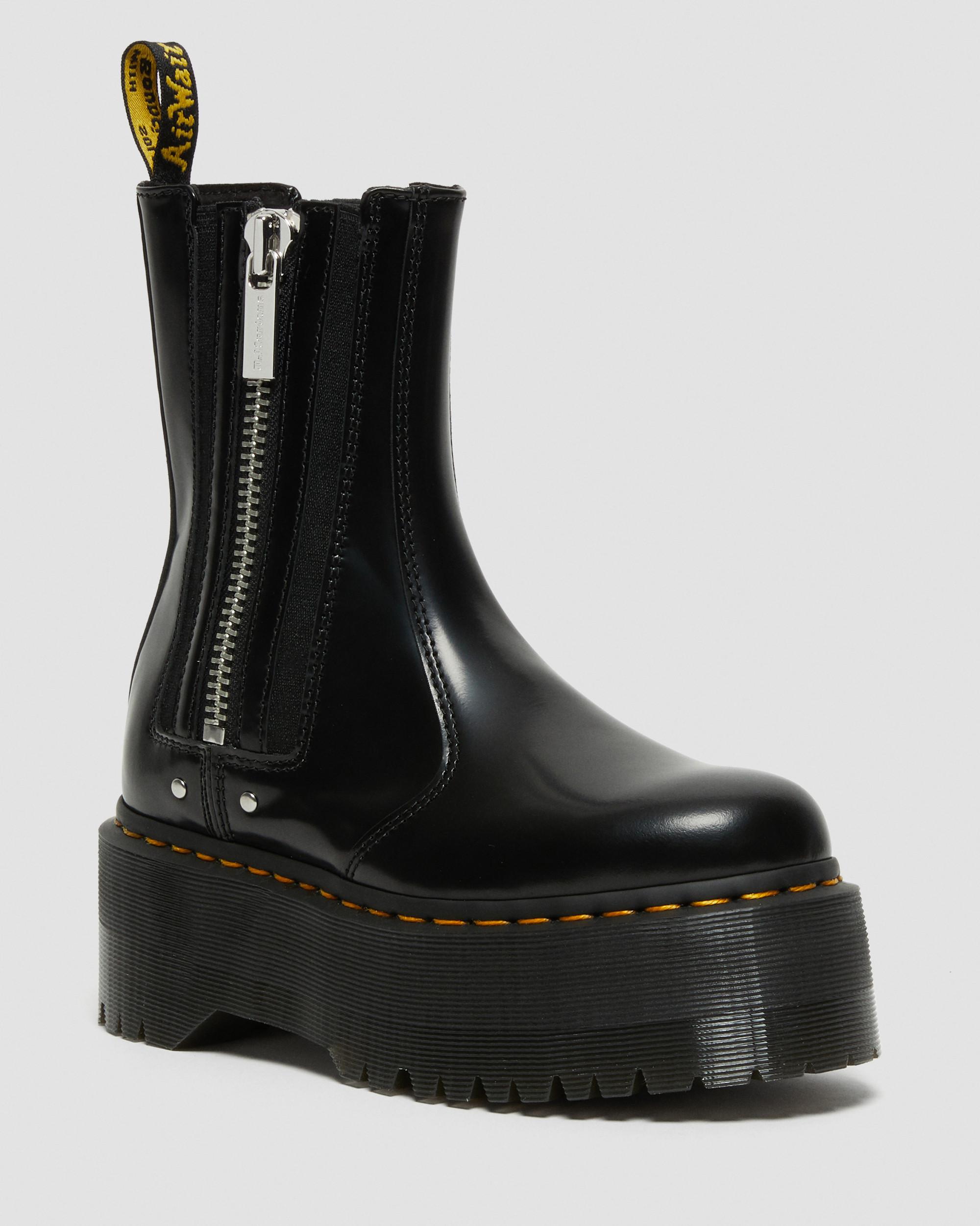 2976 Max Leather Platform Chelsea Boots | Dr. Martens