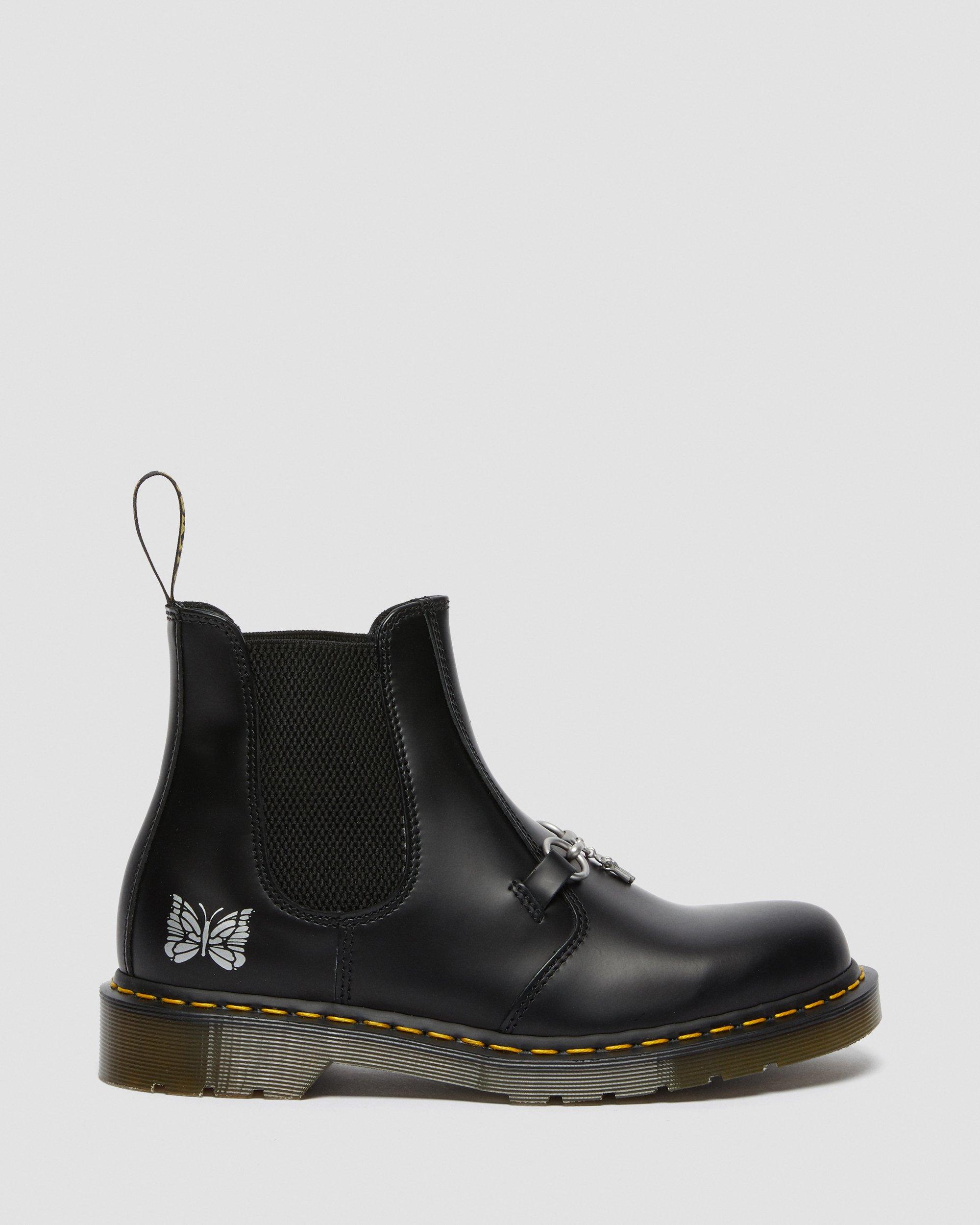 Needles 2976 Snaffle Chelsea Boots in BLACK | Dr. Martens™