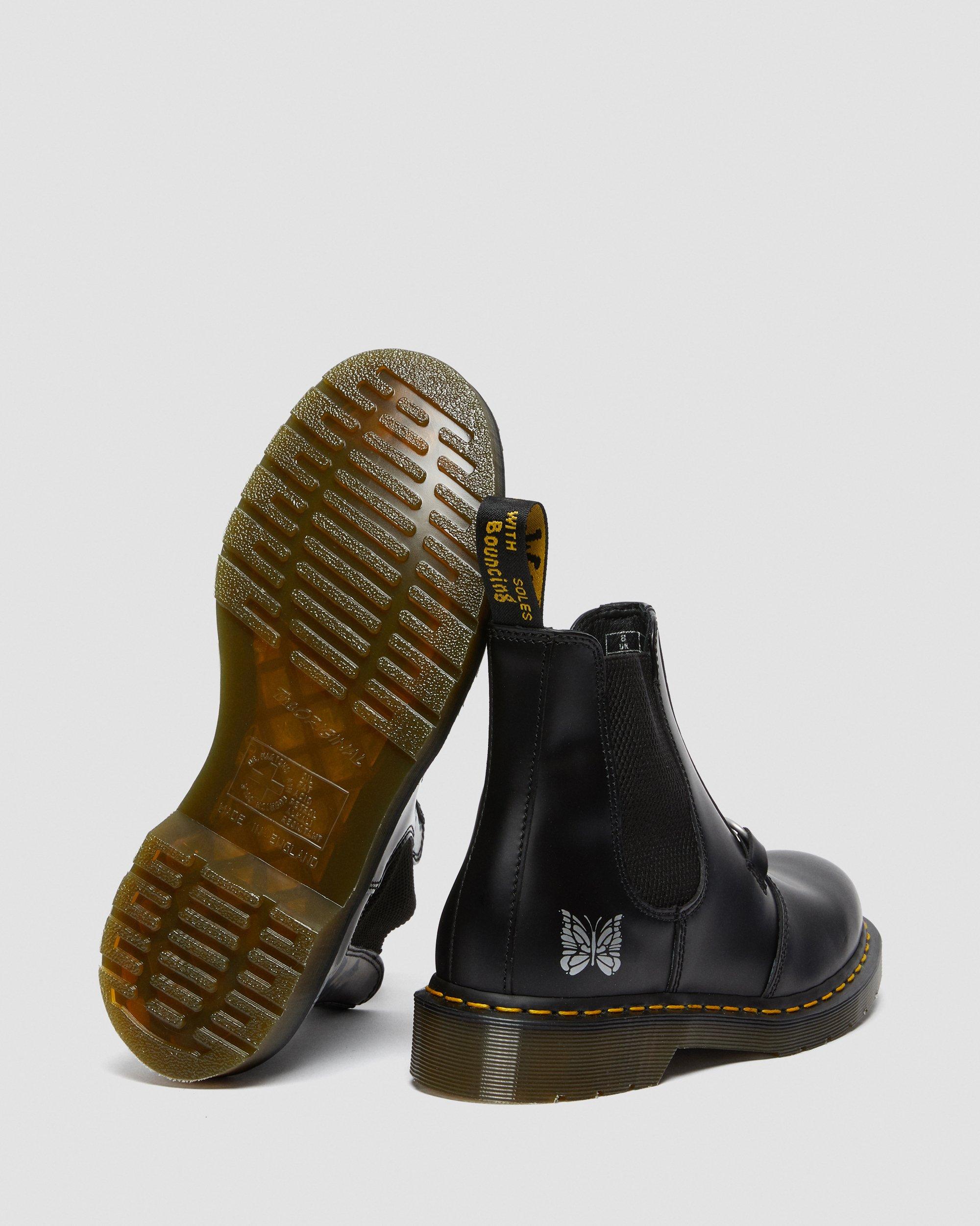 Needles 2976 Snaffle Chelsea Boots in BLACK | Dr. Martens™