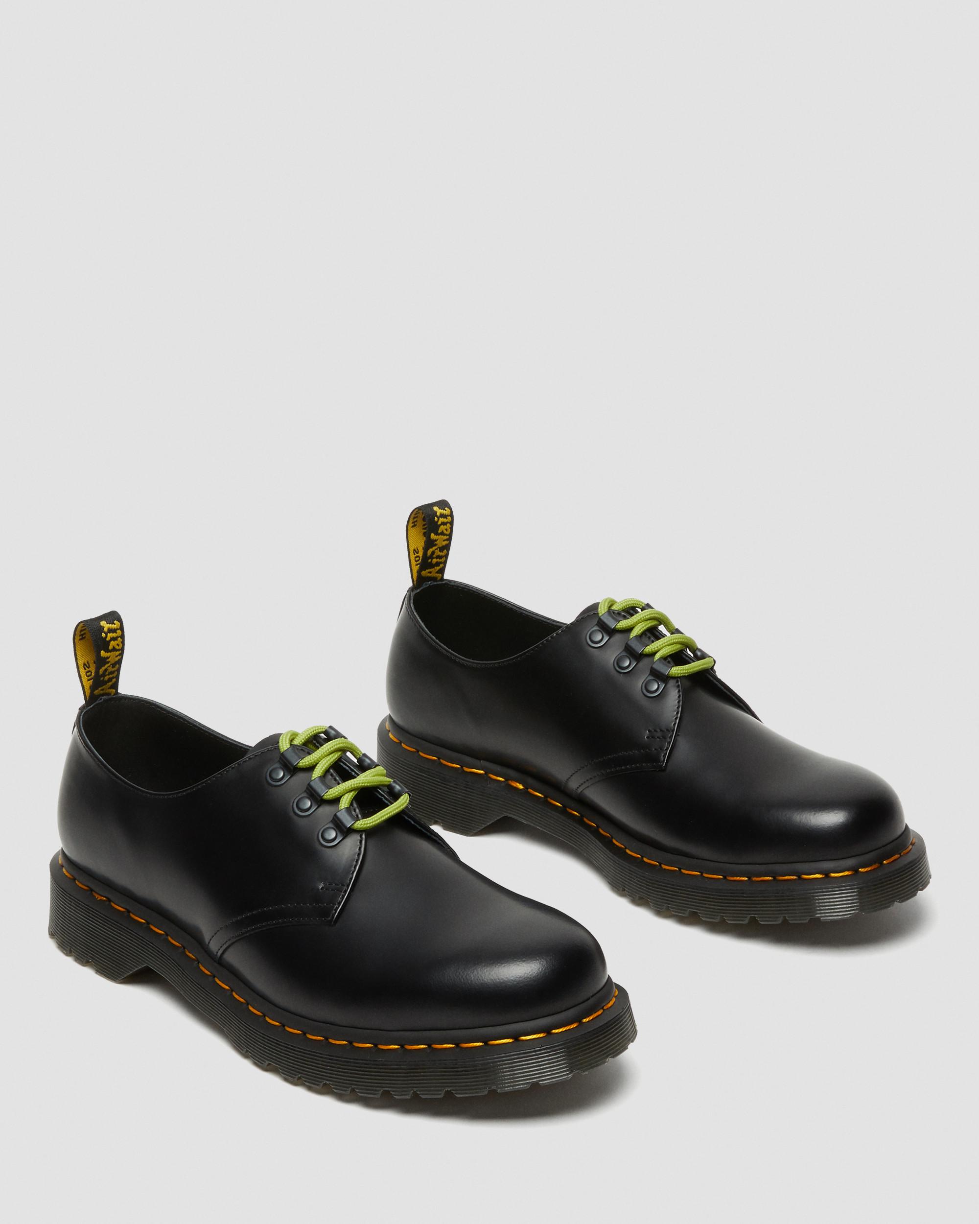 1461 Ben Smooth Leather Oxford Shoes in Black | Dr. Martens
