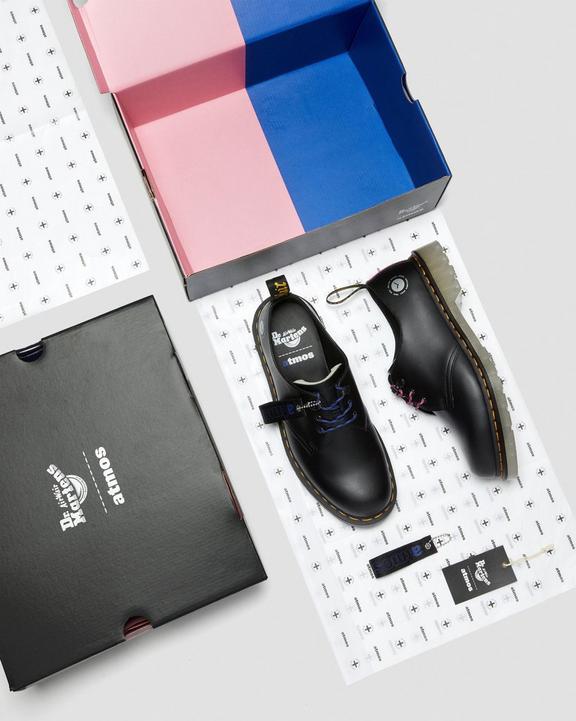1461 Atmos Leather Oxford Shoes in Black | Dr. Martens 1461 Atmos Leather Oxford Shoes in Black | Dr. Martens