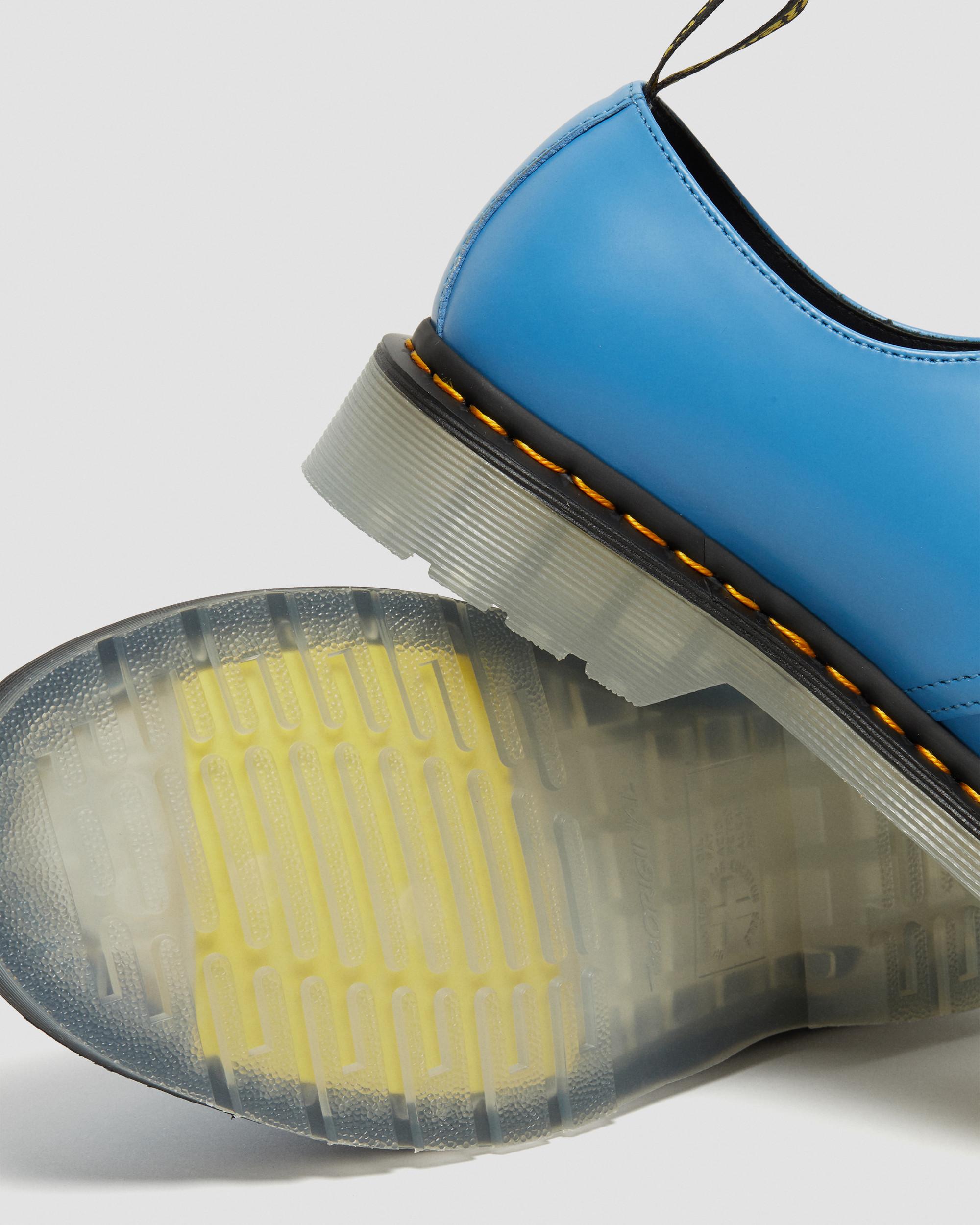 1461 Iced Smooth Leather Oxford Shoes in MID BLUE | Dr. Martens™
