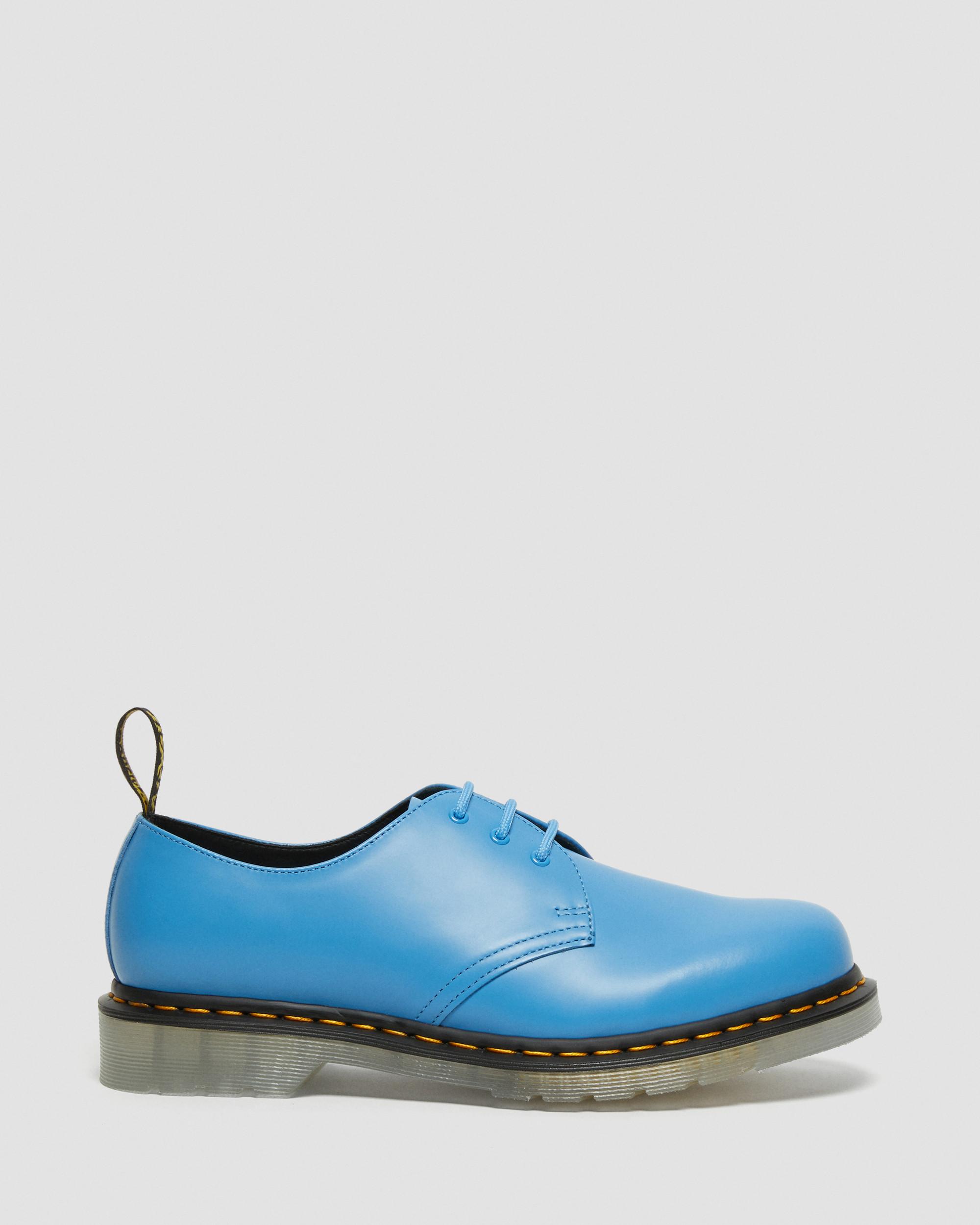 1461 Iced Smooth Leather Oxford Shoes in MID BLUE | Dr. Martens™