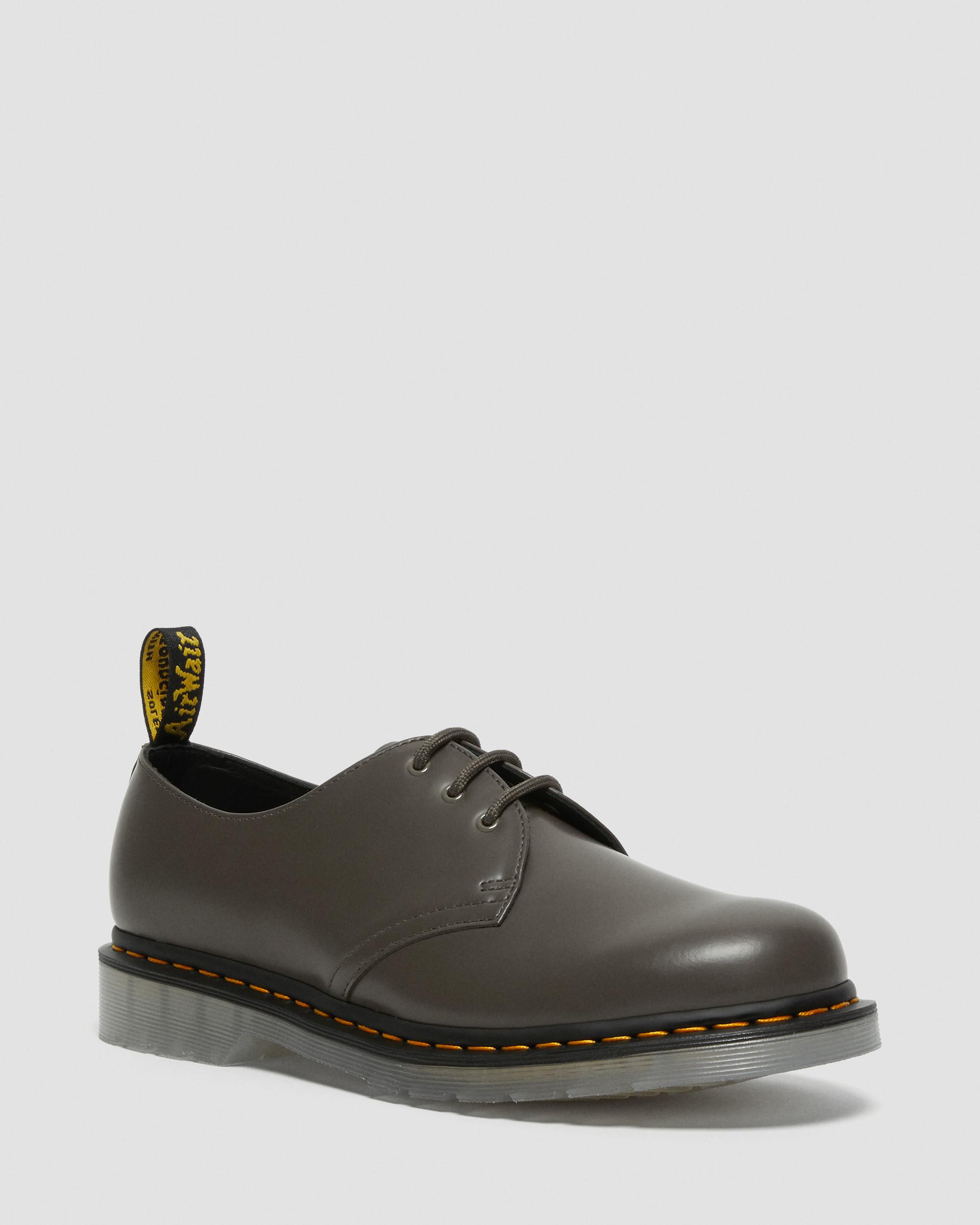 1461 Iced Smooth Leather Oxford Shoes in KHAKI GREY | Dr. Martens™