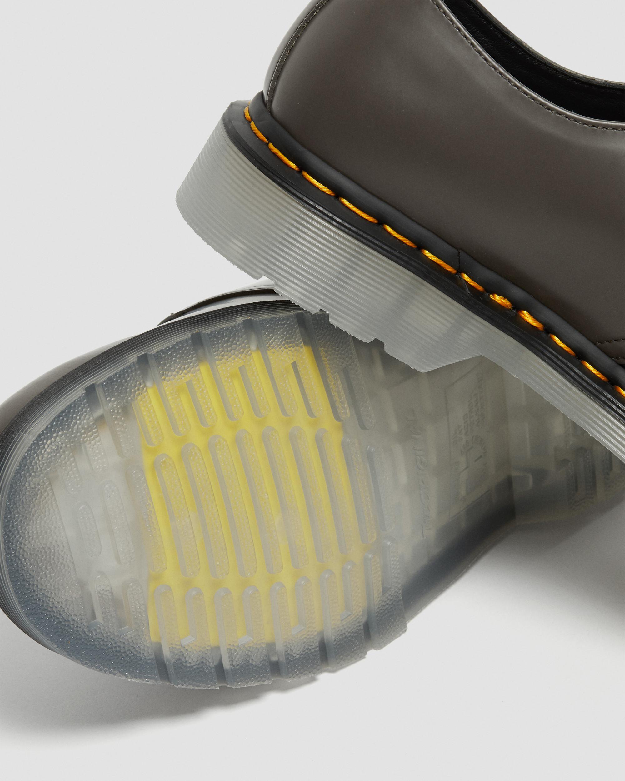 1461 Iced Smooth Leather Oxford Shoes in KHAKI GREY | Dr. Martens™