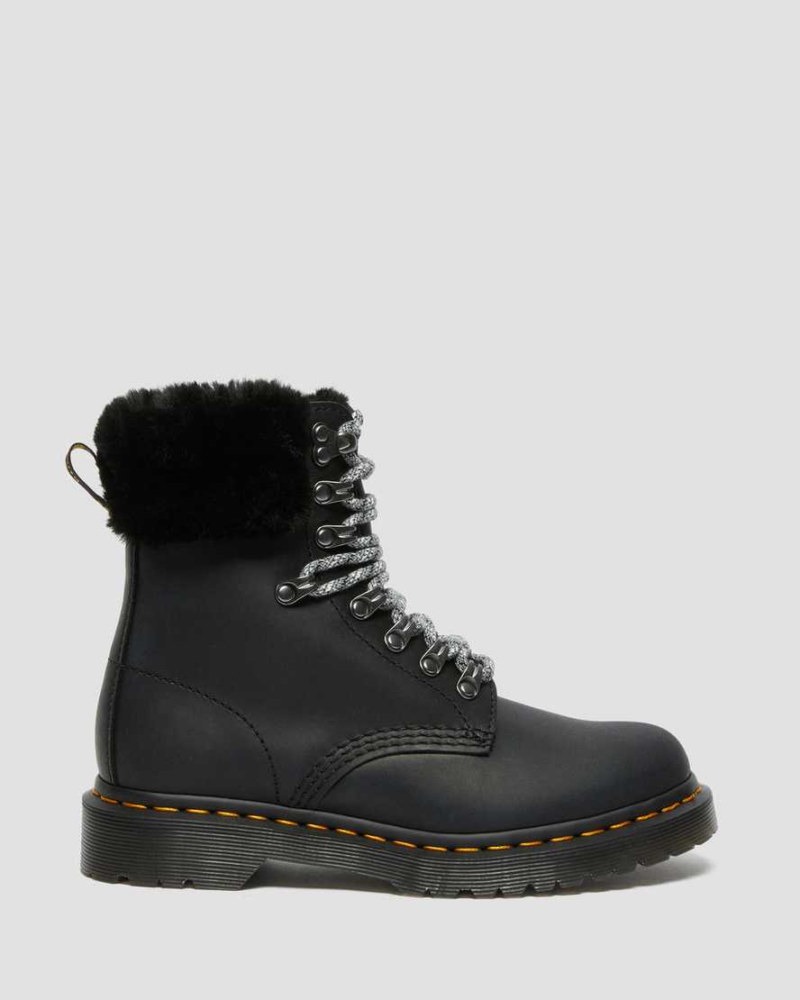 https://i1.adis.ws/i/drmartens/26951001.88.jpg?$large$1460 Serena Collar Faux Fur Lined Lace Up Boots | Dr Martens