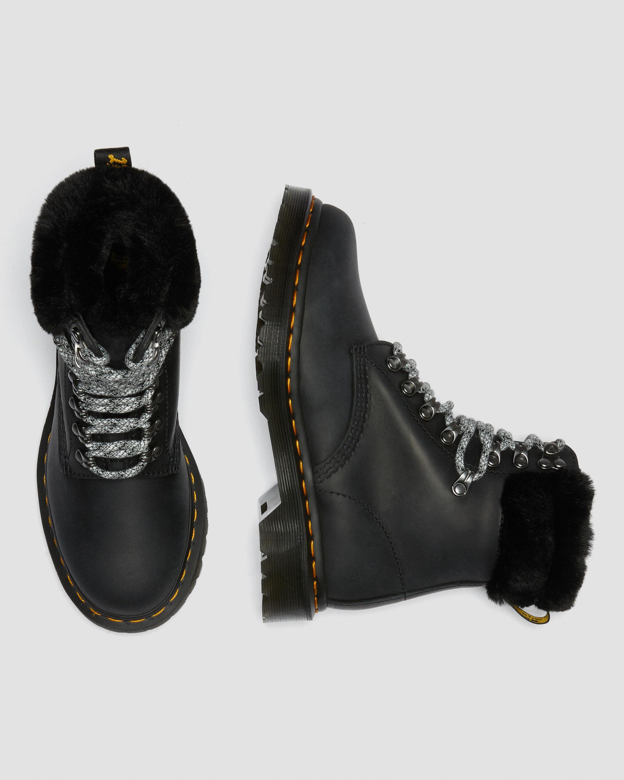 1460 Serena Collar Faux Fur Lined Lace Up Boots1460 Serena Collar Faux Fur Lined Lace Up Boots Dr. Martens