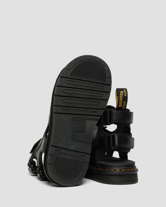 Suicoke Boak Leather Strap Sandals in Black | Dr. Martens Suicoke Boak Leather Strap Sandals in Black | Dr. Martens