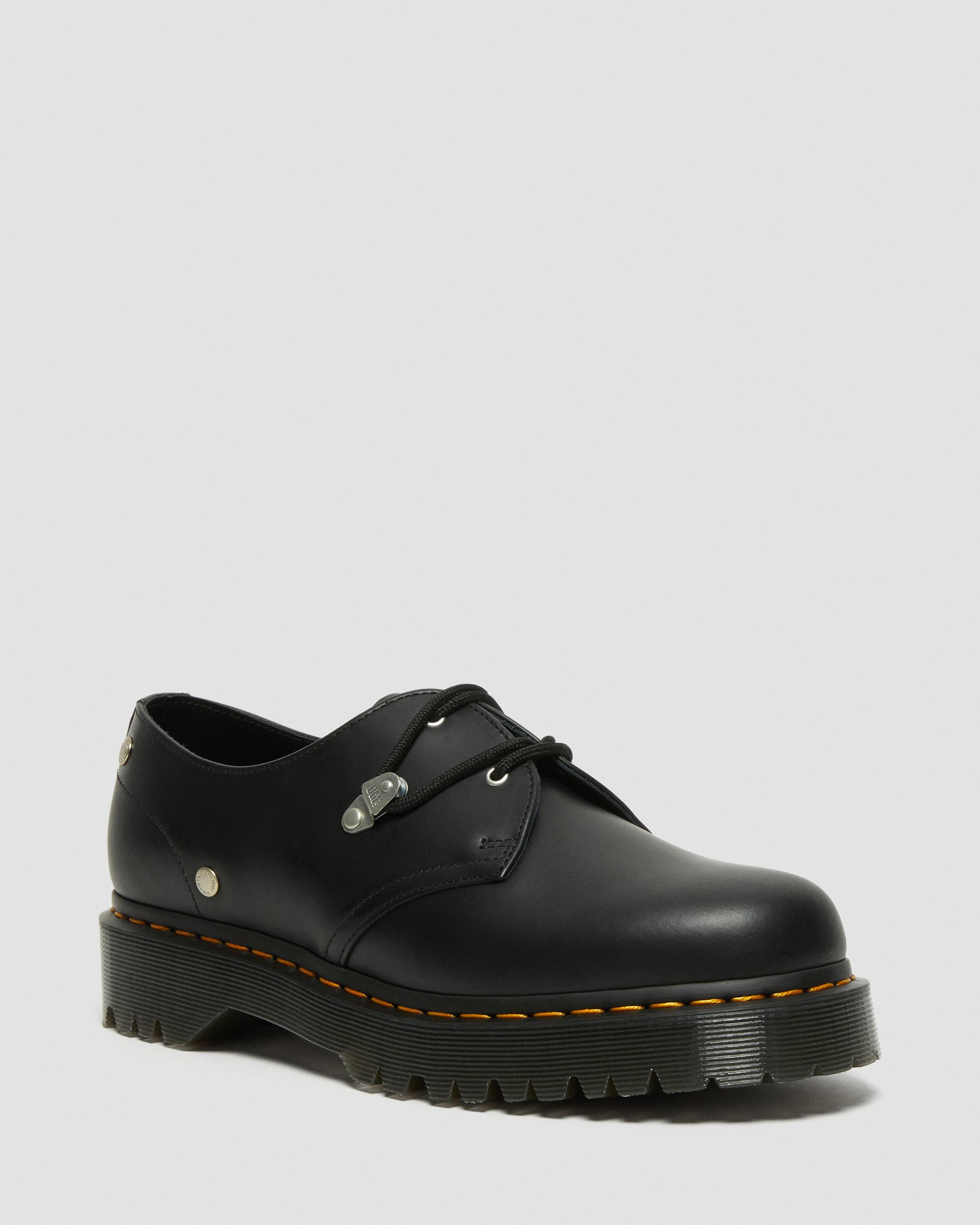 1461 Bex Stud Leather Shoes in Black | Dr. Martens