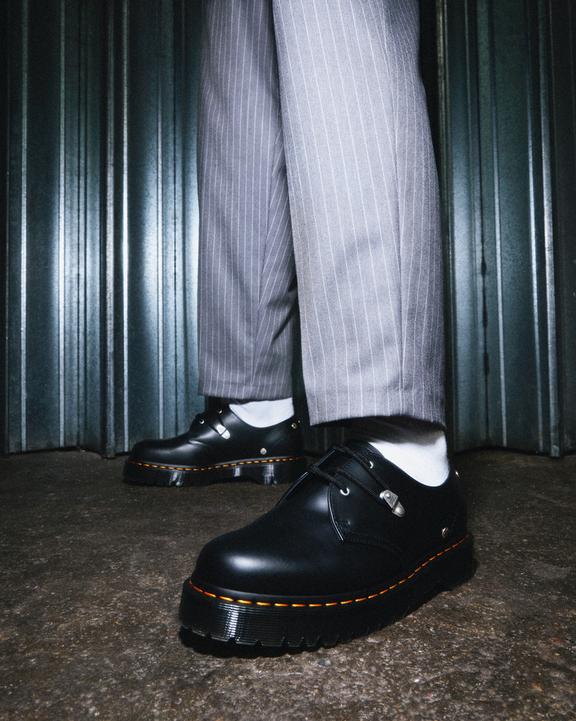 DR MARTENS 1461 Bex Stud Leather Shoes