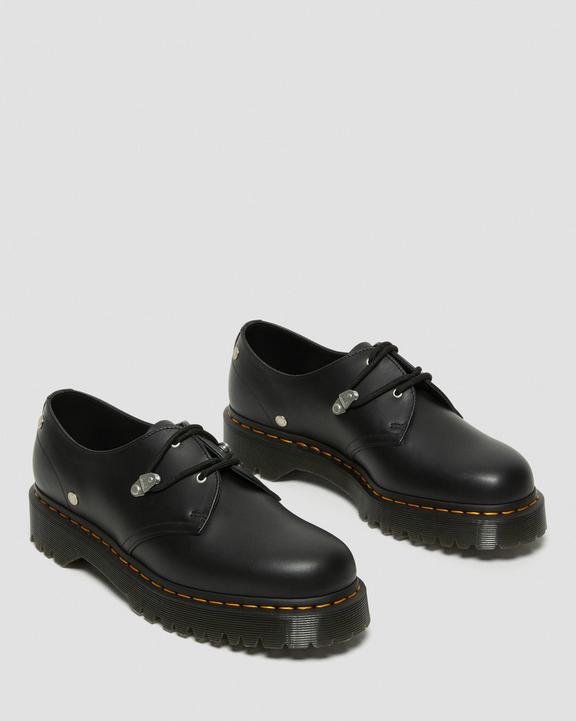 DR MARTENS 1461 Bex Stud Leather Oxford Shoes