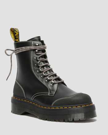 Moreno Smooth Leather Platform Boots