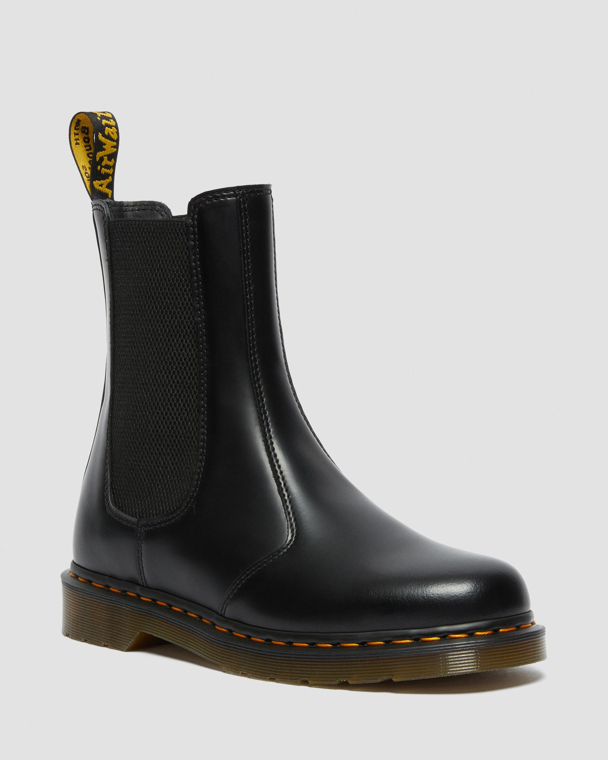 2976 Hi Smooth Leather Chelsea Boots in Black