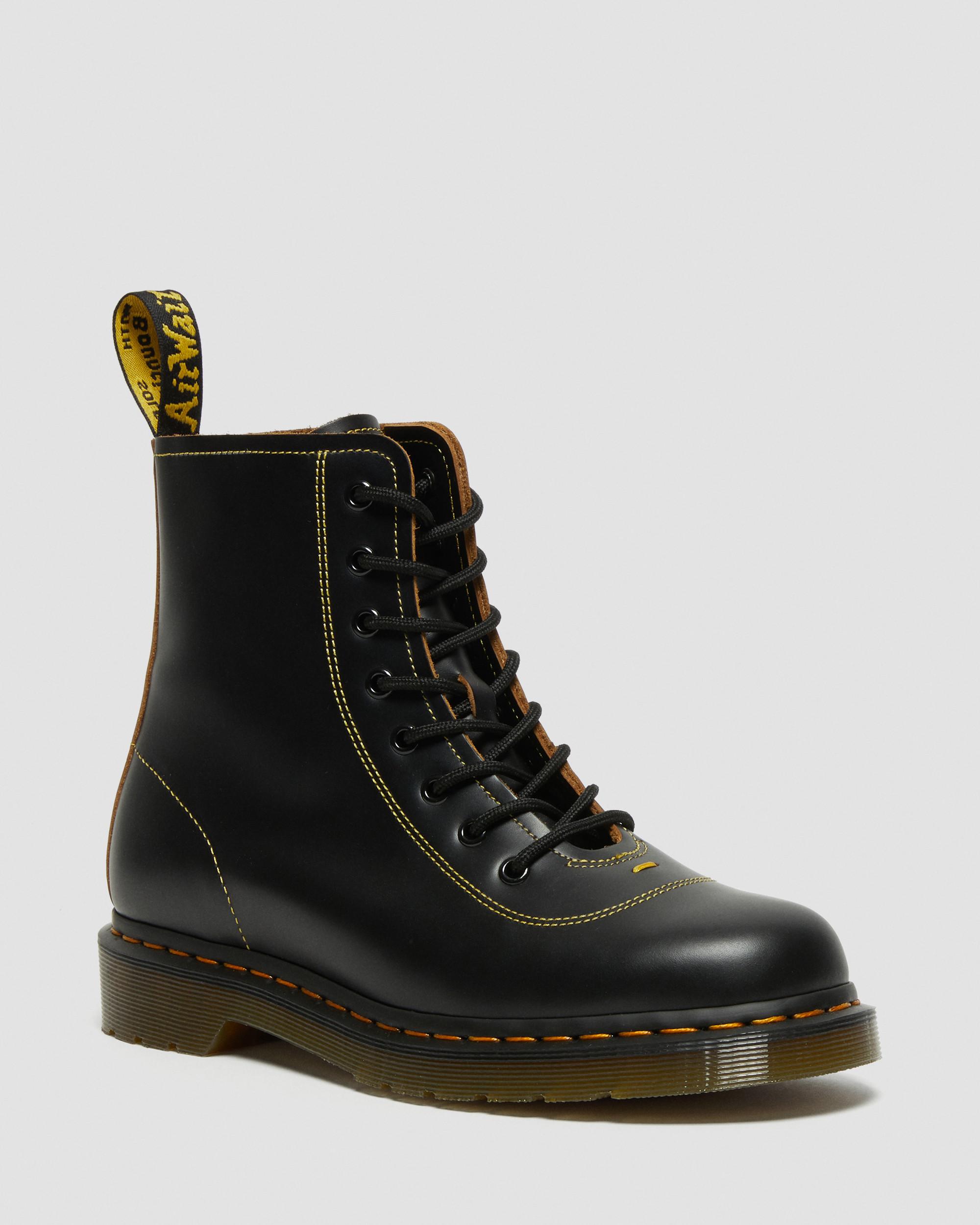 Pharamond Vintage Smooth Leather Ankle Boots | Dr. Martens