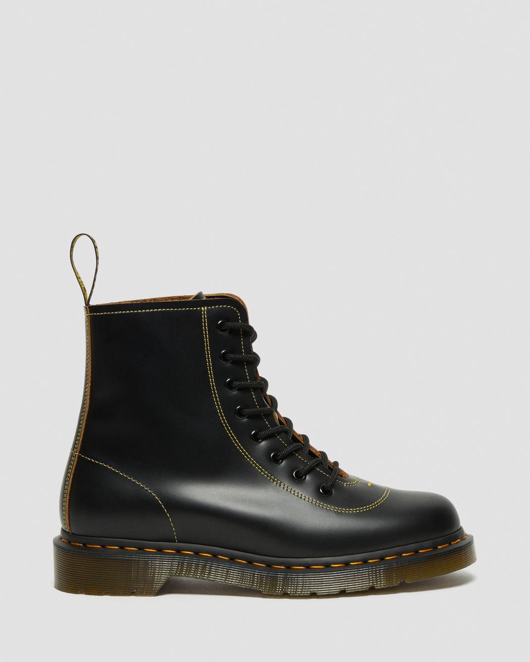 Pharamond Vintage Smooth Leather Ankle Boots | Dr. Martens