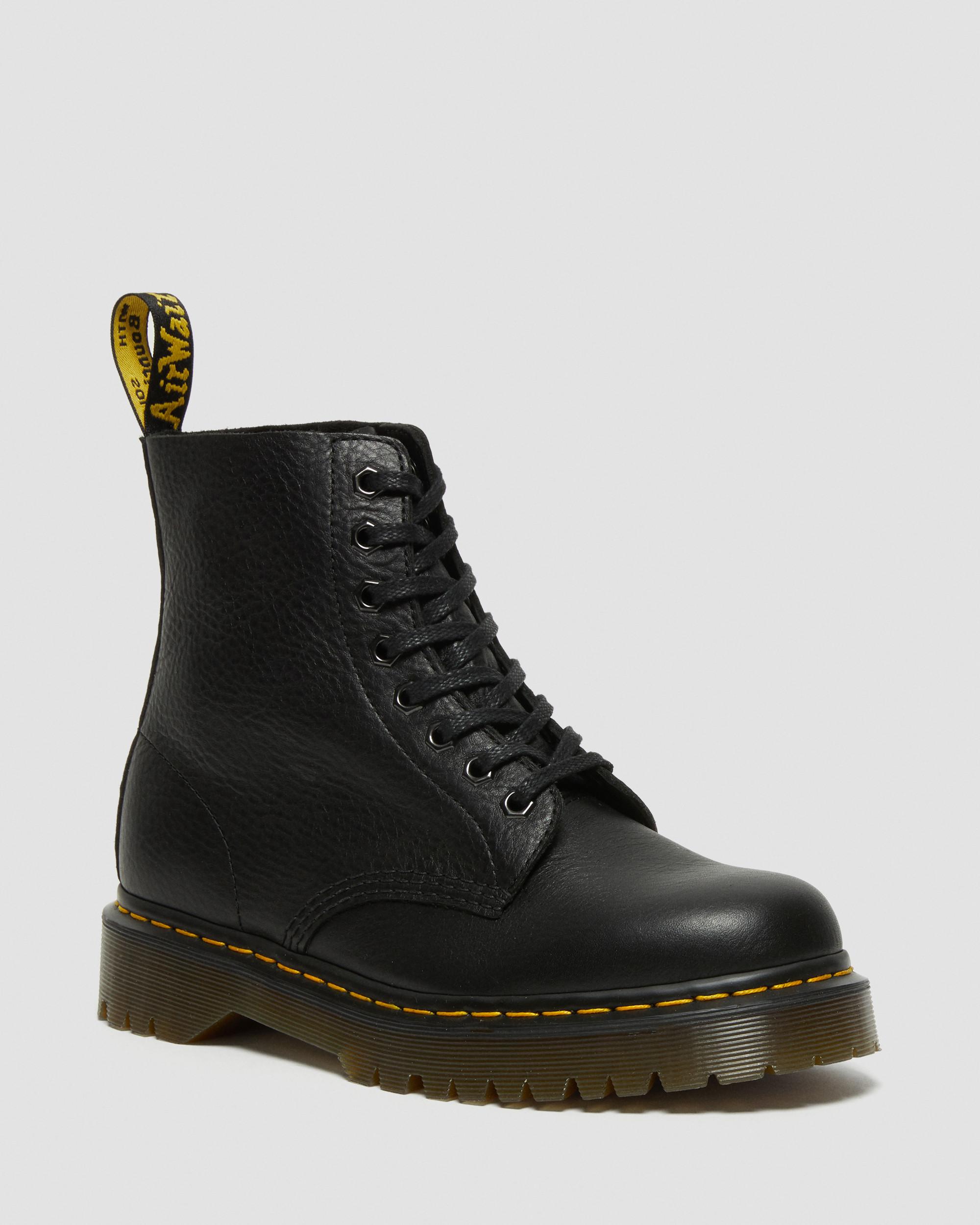 1460 Pascal Bex Leather Lace Up Boots in Black | Dr. Martens