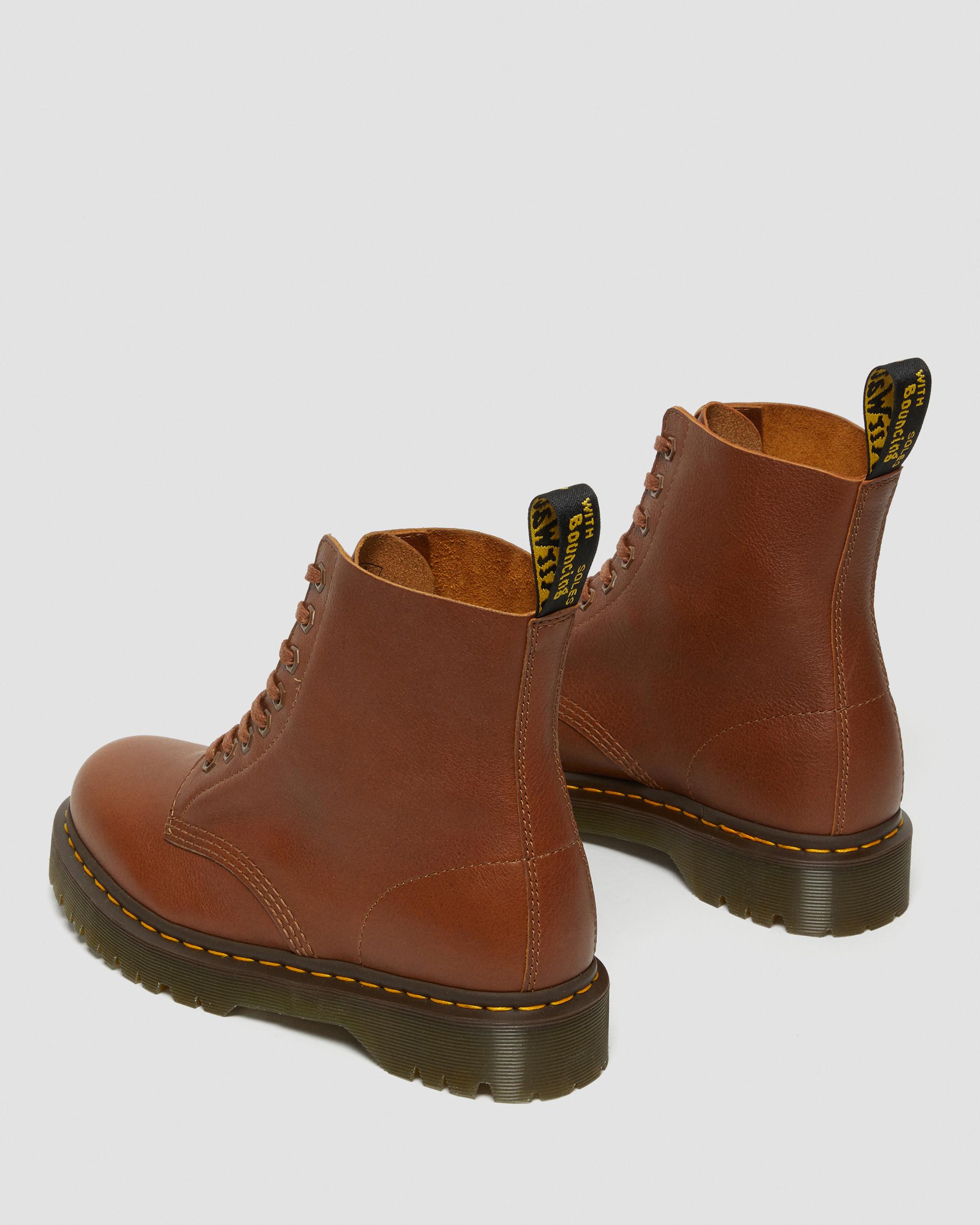 1460 Pascal Bex Leather Lace Up Boots in TAN | Dr. Martens™