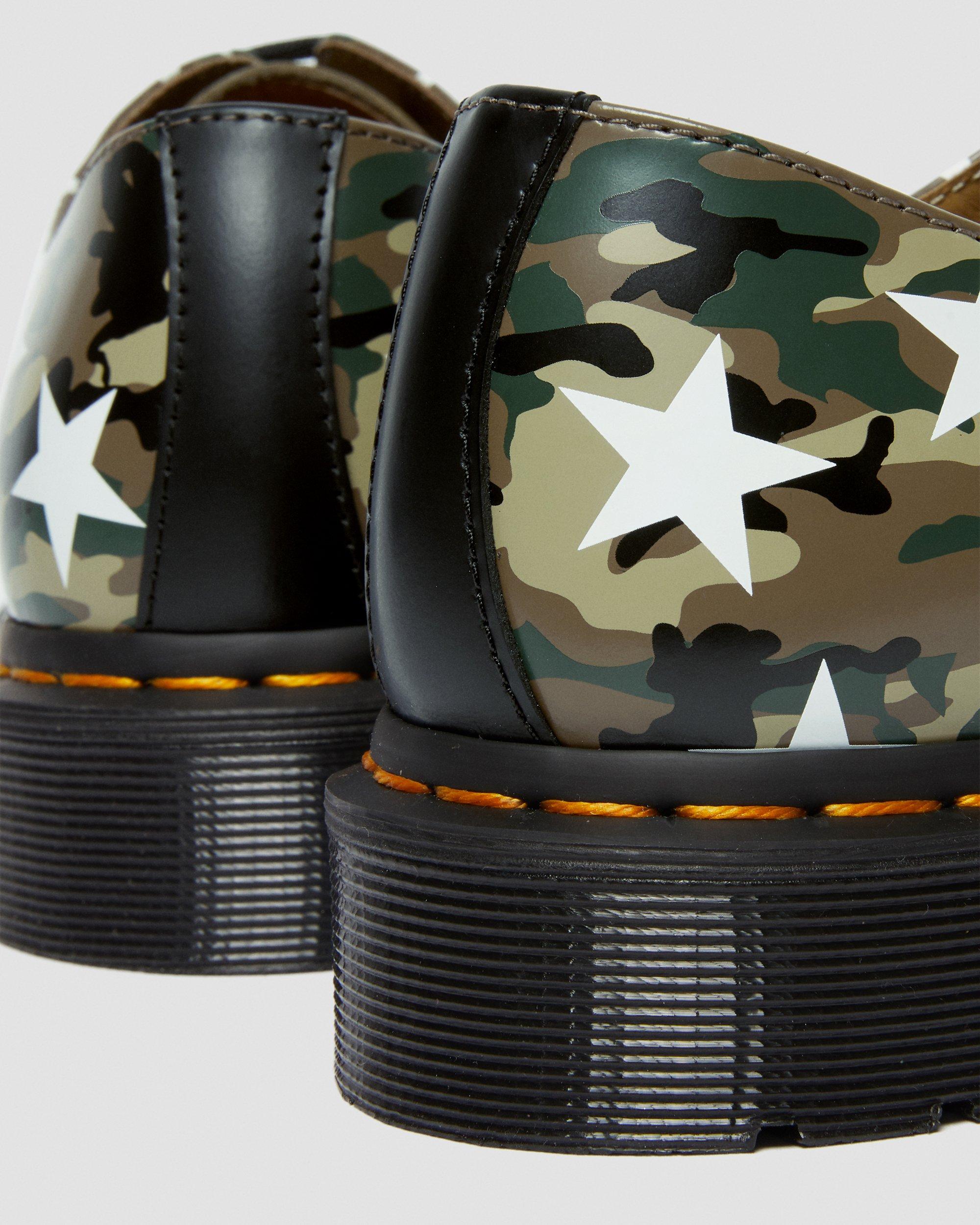 1461 Camo Sophnet. X End. Leather Shoes in MULTI | Dr. Martens™