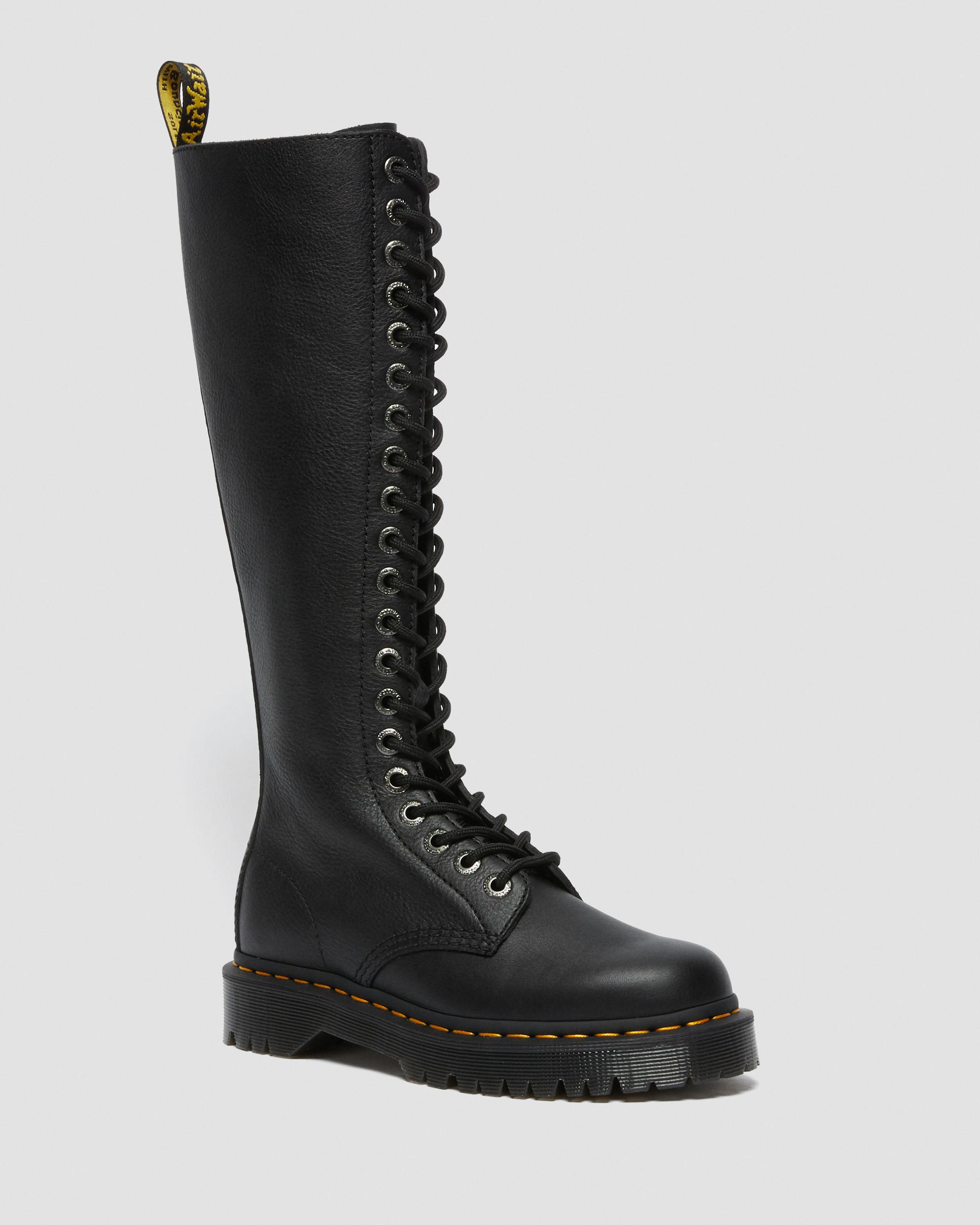 DR MARTENS 1B60 Bex Pisa Leather Knee High Boots